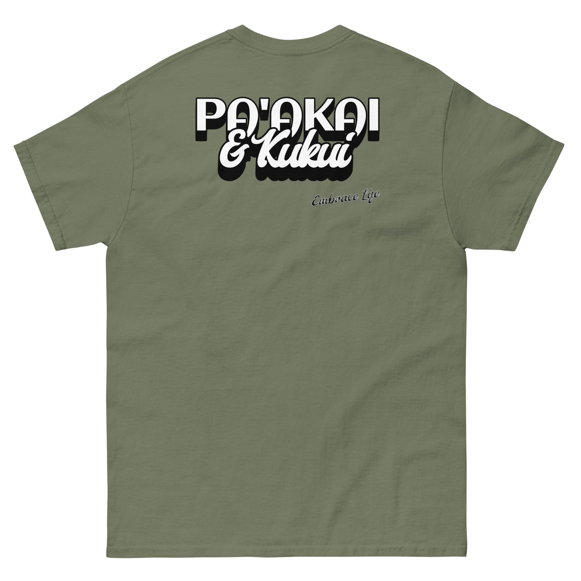 Pa'akai bubble font tee T-shirt Pa'akai & Kukui