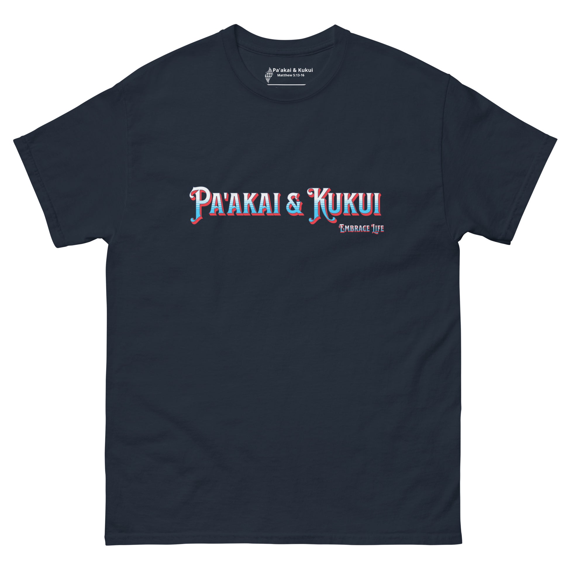 Pa'akai & Kukui Tee T-shirt Pa'akai & Kukui Navy S