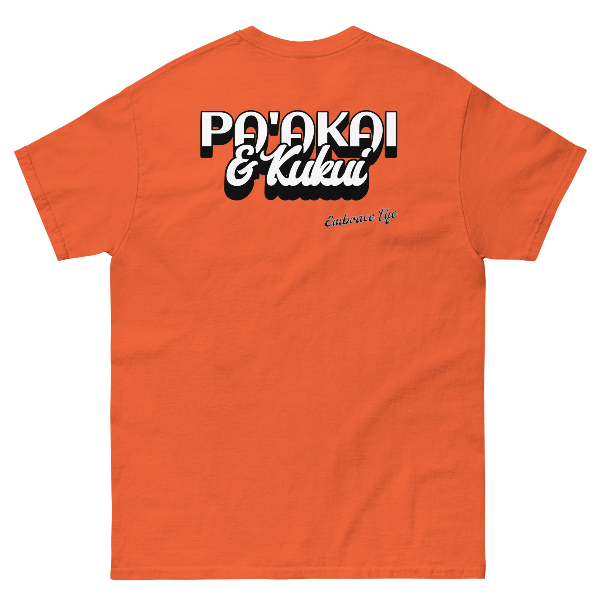 Women's Flower / Logo tee T-shirt Pa'akai & Kukui