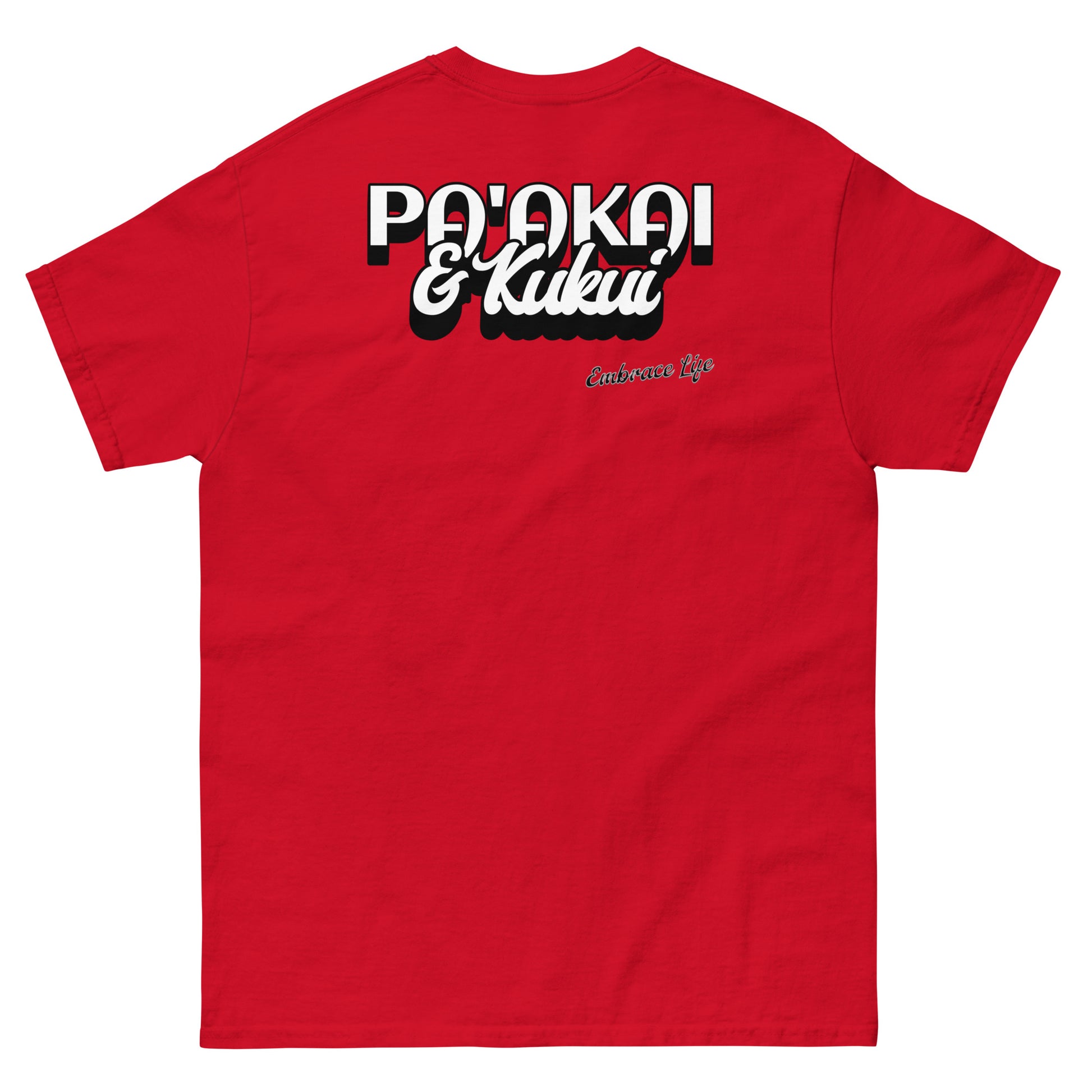 Pa'akai bubble font tee T-shirt Pa'akai & Kukui