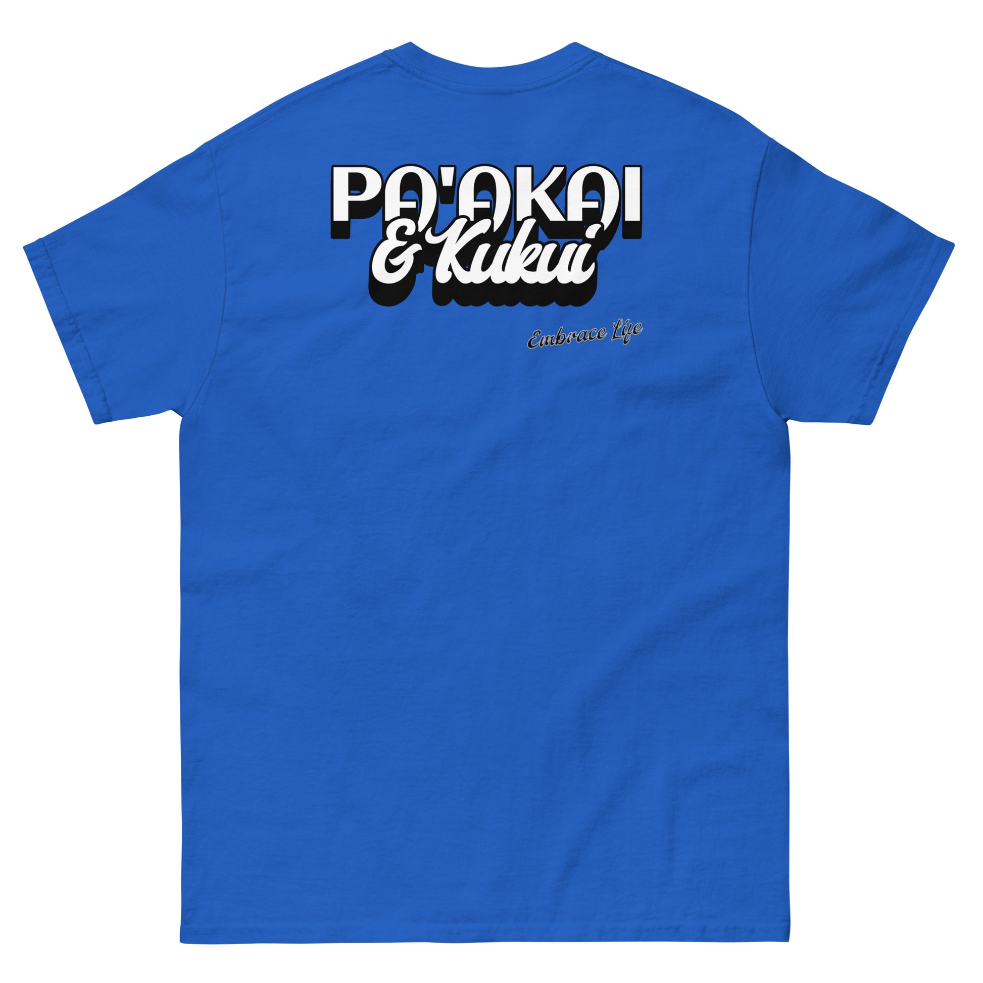 Pa'akai bubble font tee T-shirt Pa'akai & Kukui