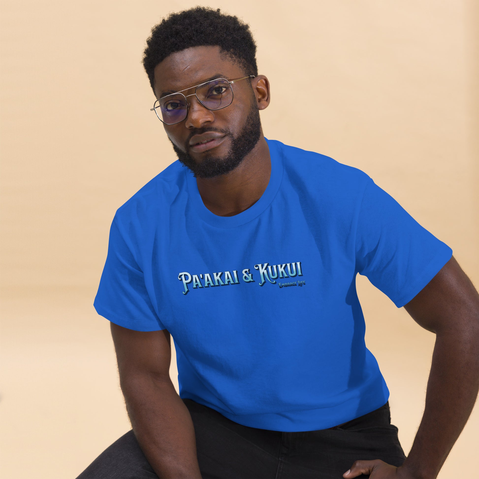 Pa'akai & Kukui Font logo T-shirt Pa'akai & Kukui Royal S