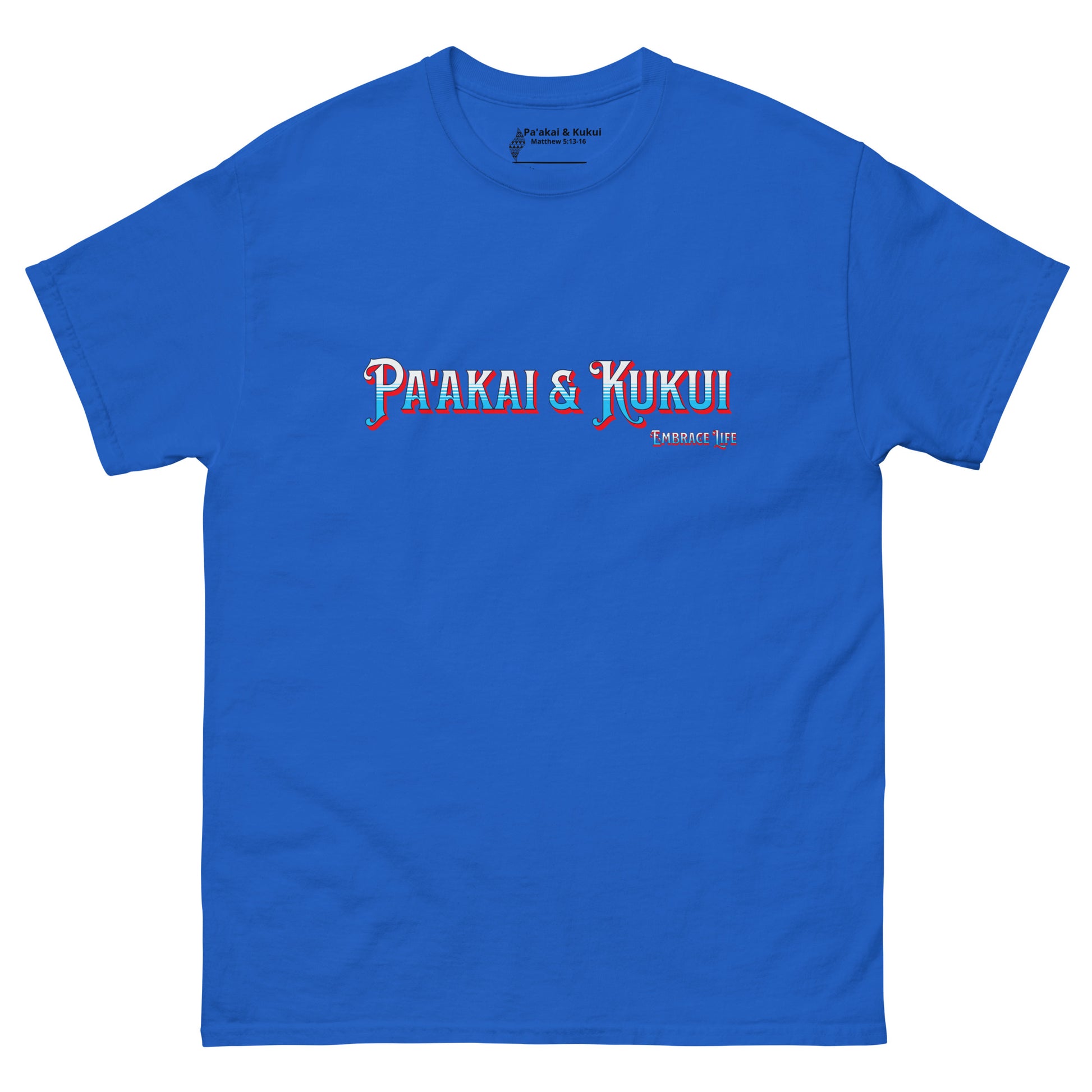 Pa'akai & Kukui Tee T-shirt Pa'akai & Kukui Royal S