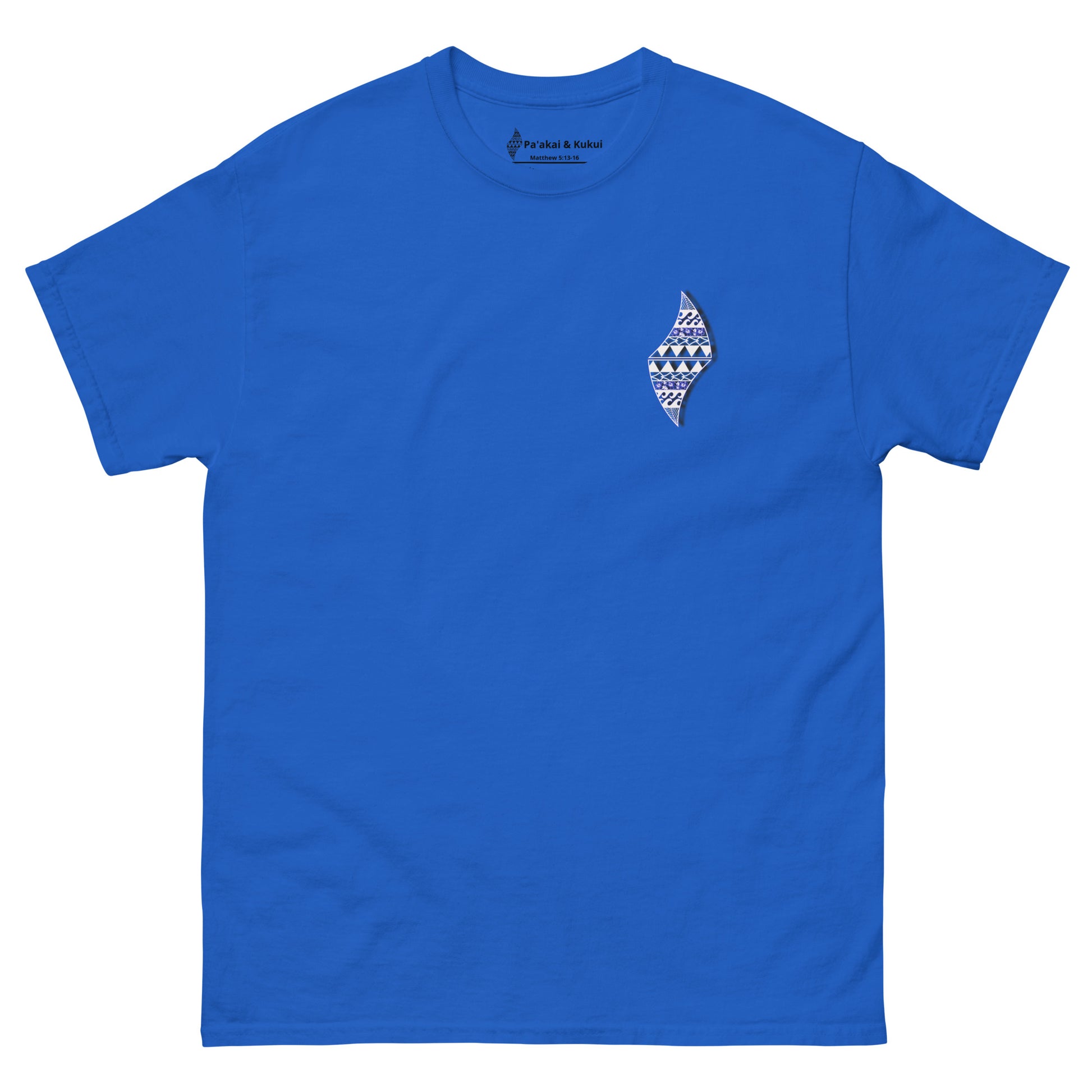 Pa'akai bubble font tee T-shirt Pa'akai & Kukui Royal S