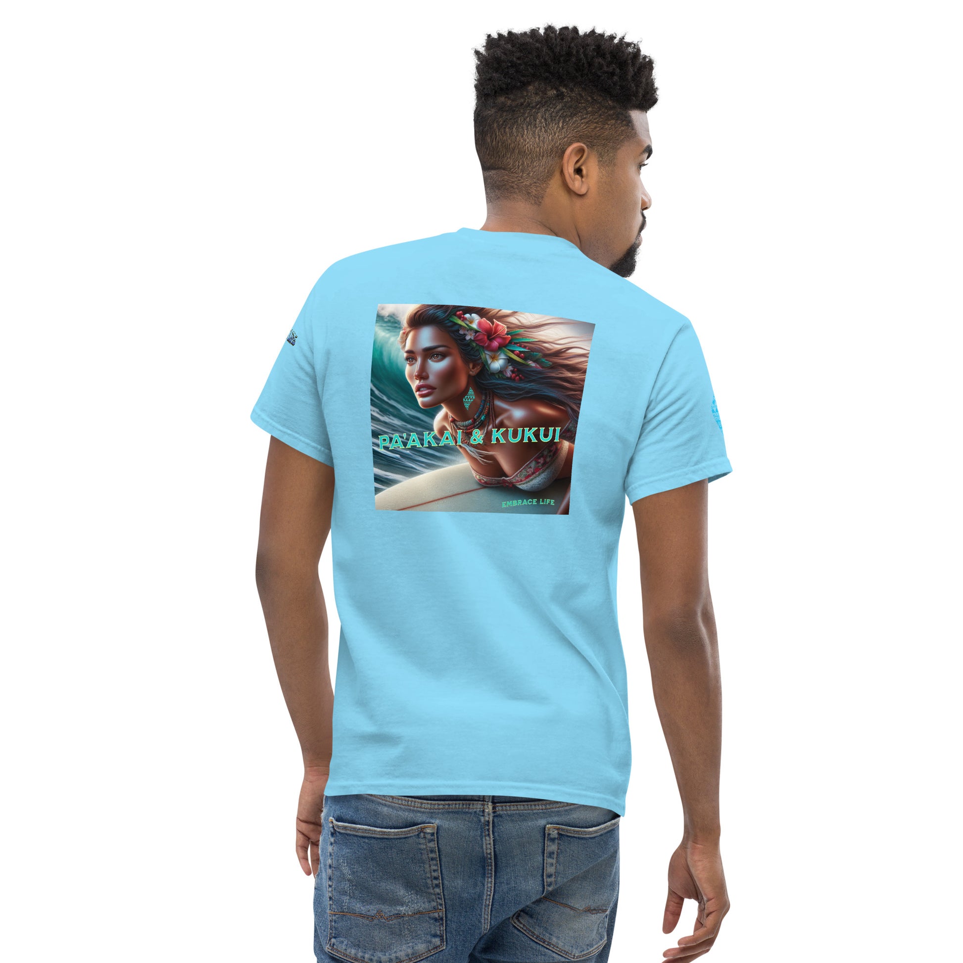 Hawaiian Surfer Chic tee T-shirt Pa'akai & Kukui