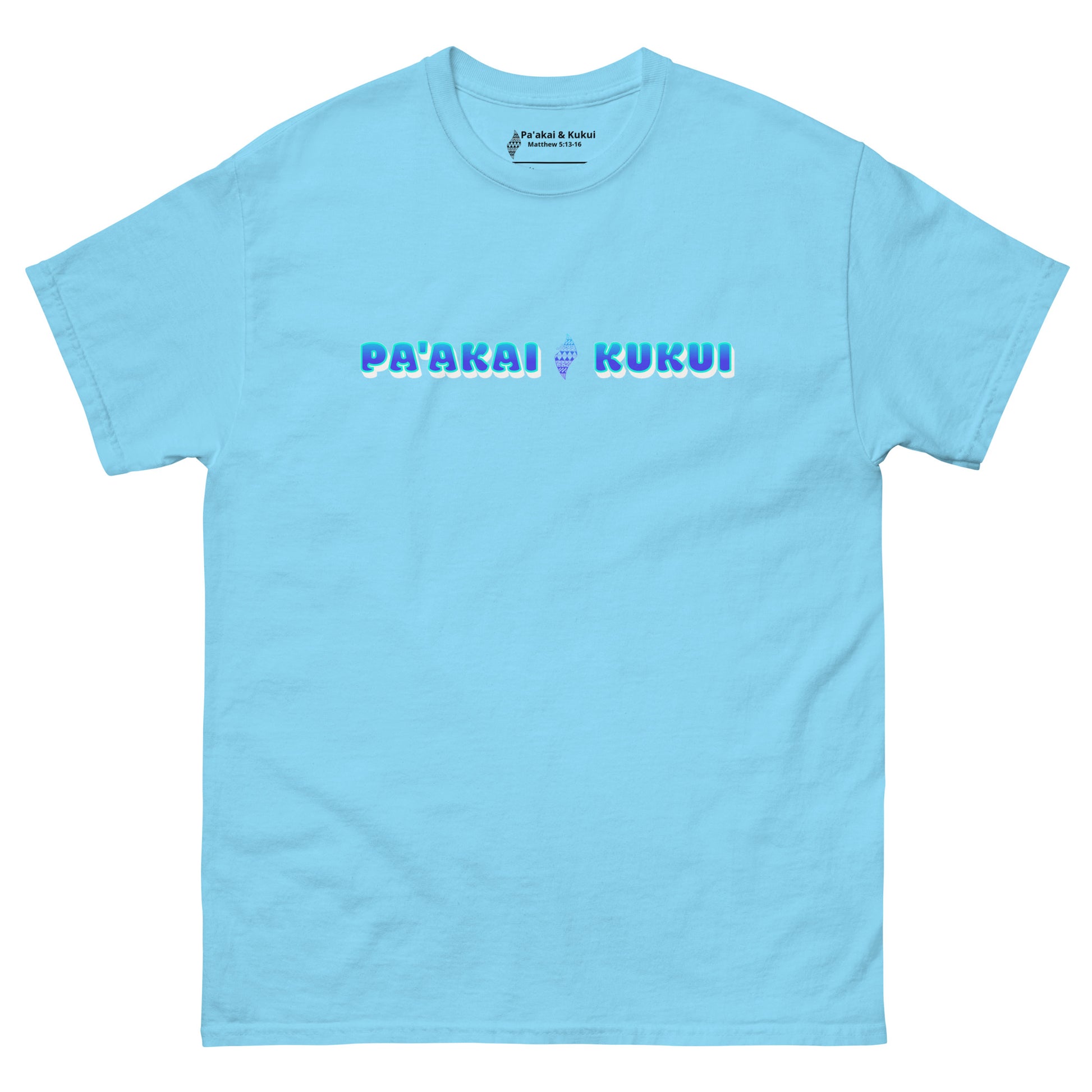 Pa'akai & Kukui Logo T-shirt T-shirt Pa'akai & Kukui Sky S