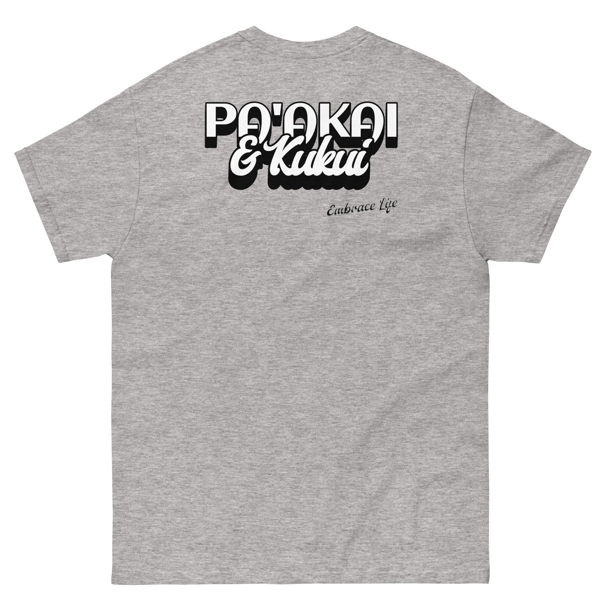 Pa'akai bubble font tee T-shirt Pa'akai & Kukui