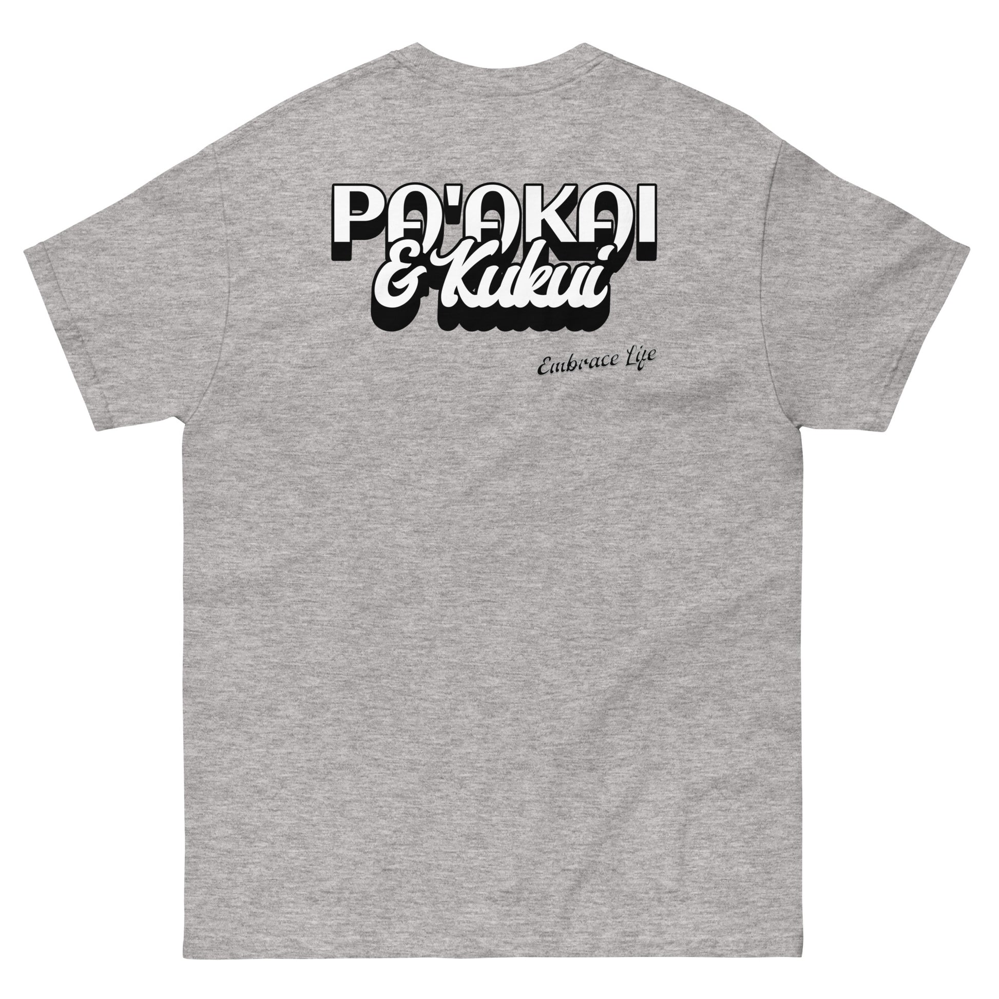 Women's Flower / Logo tee T-shirt Pa'akai & Kukui
