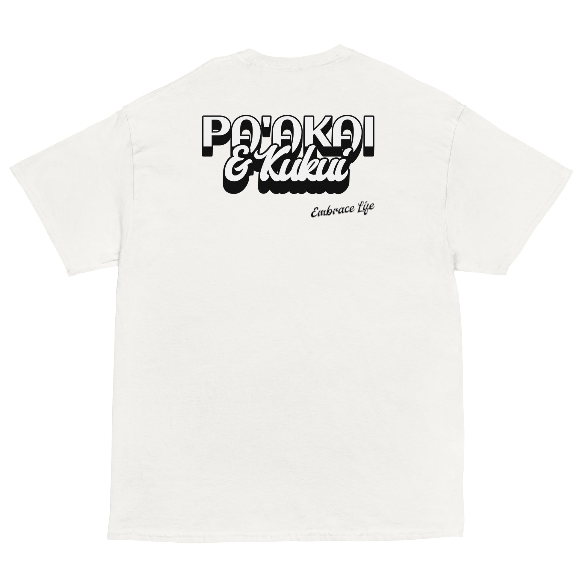 Pa'akai bubble font tee T-shirt Pa'akai & Kukui
