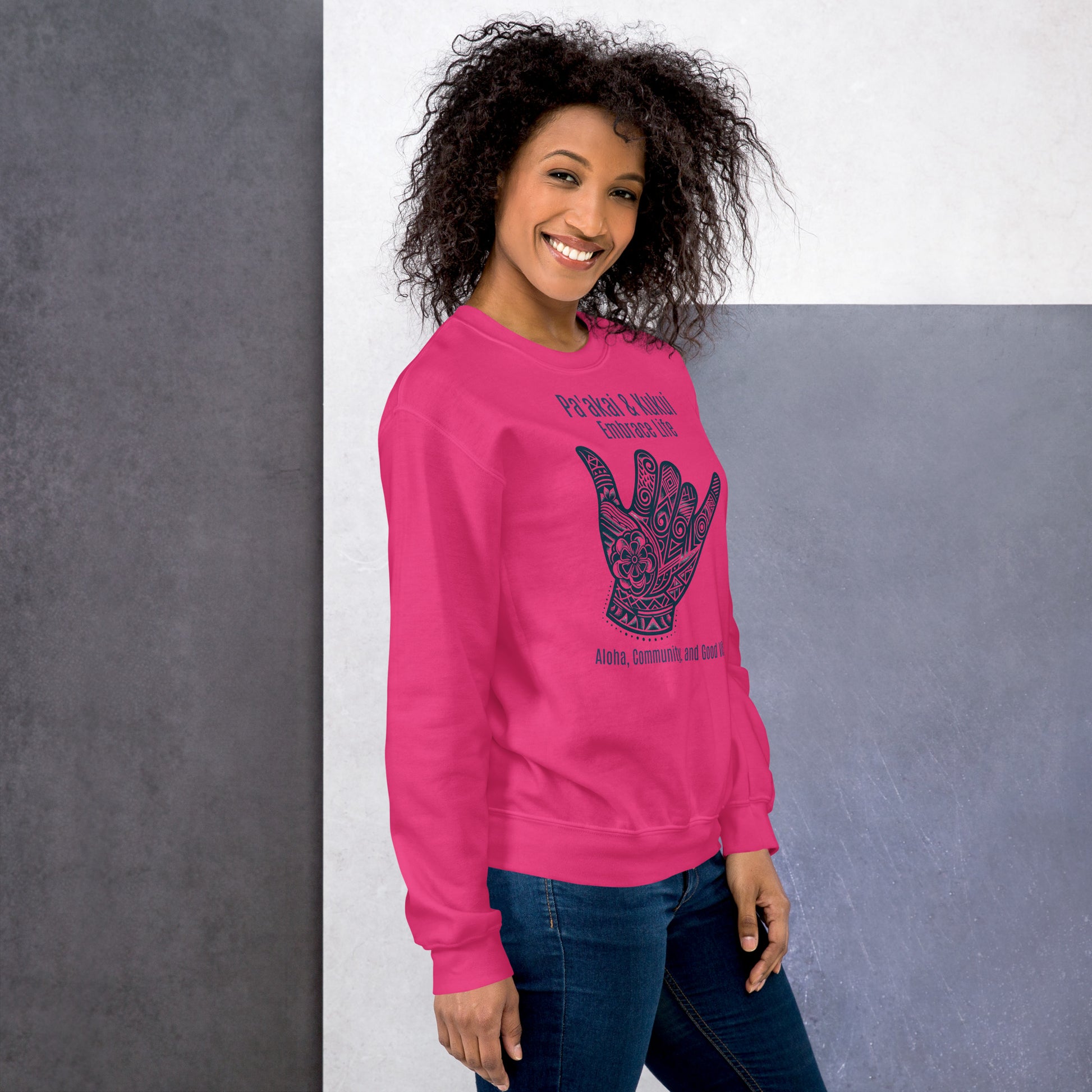 Shaka Sweatshirt Pa'akai & Kukui
