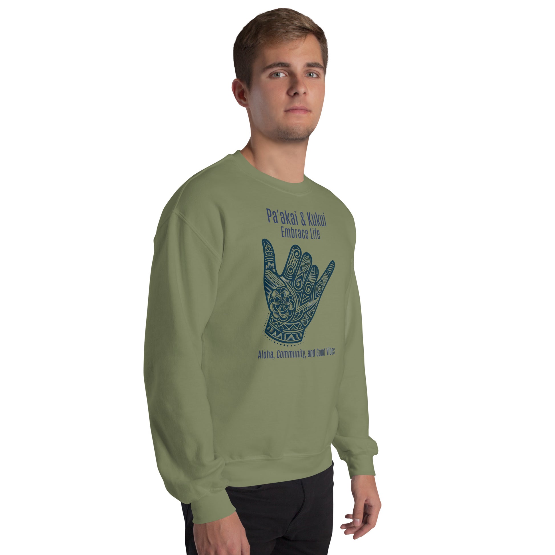 Shaka Sweatshirt Pa'akai & Kukui