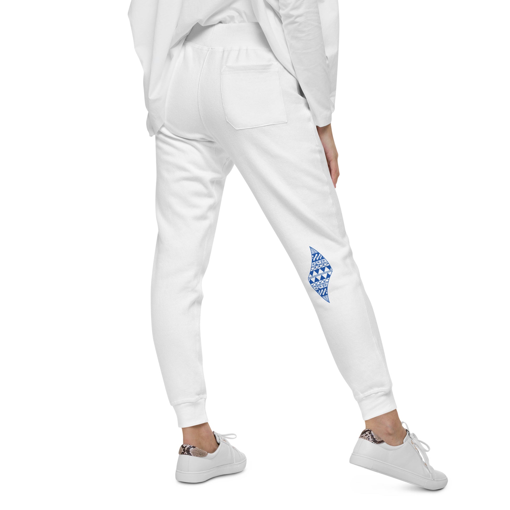 Aloha Style Unisex fleece sweatpants Sweat Pants Pa'akai & Kukui