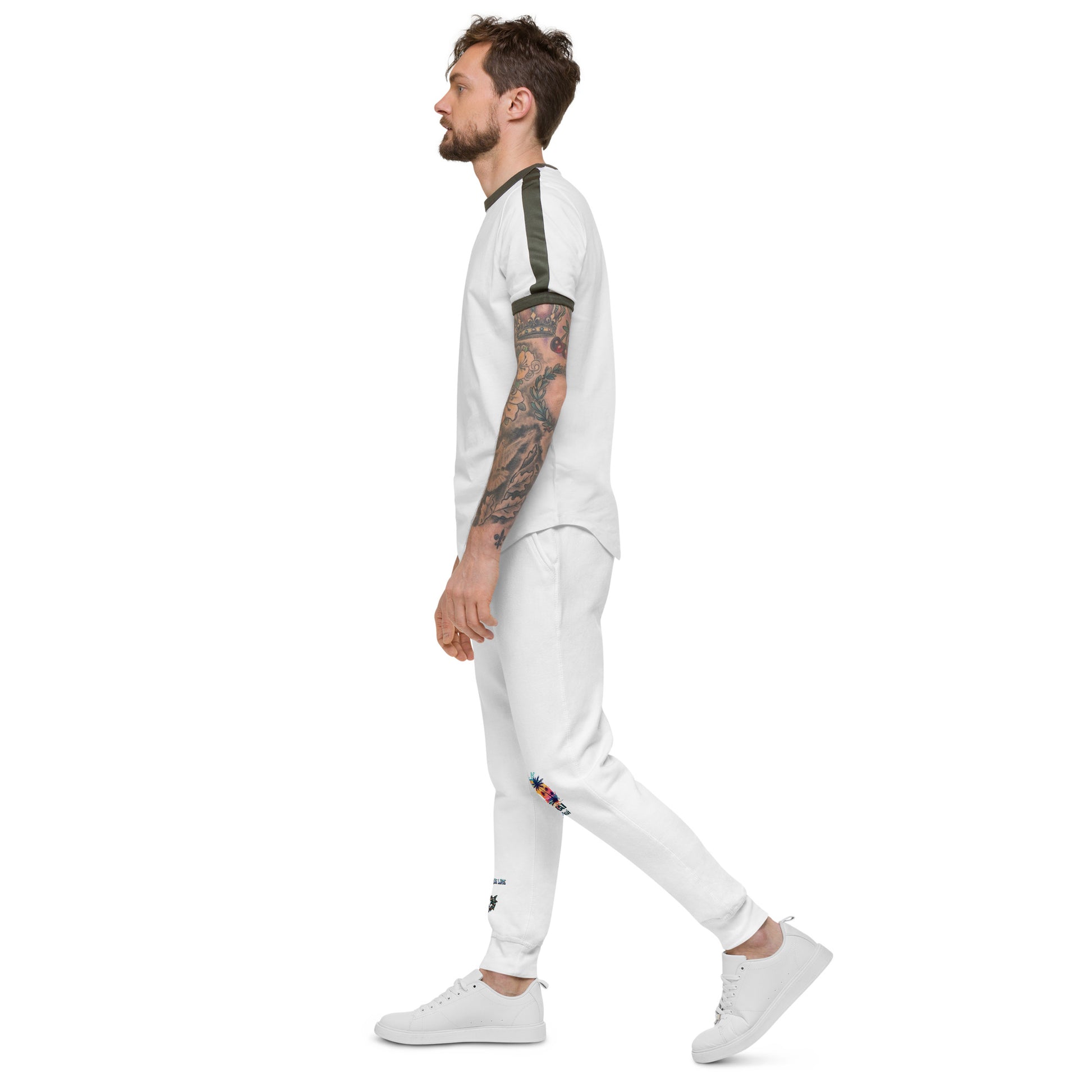 Aloha Style Unisex fleece sweatpants Sweat Pants Pa'akai & Kukui