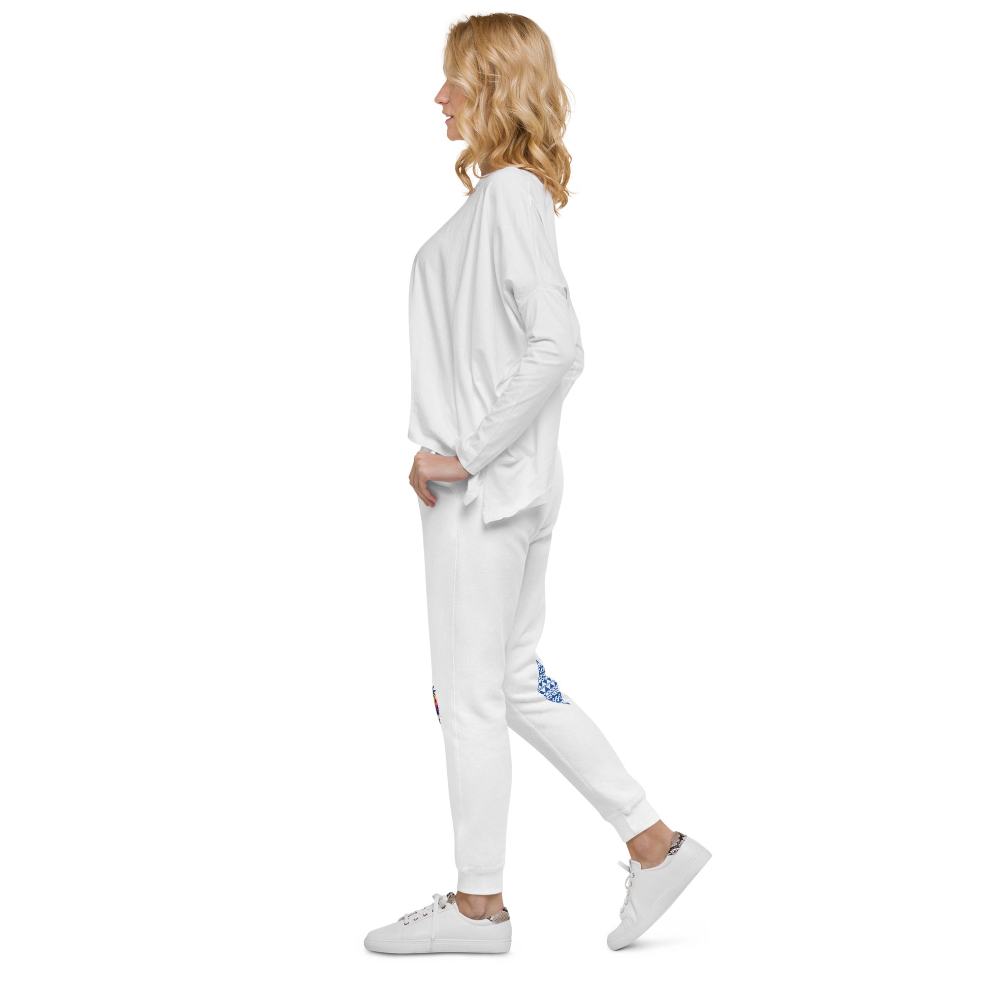 Aloha Style Unisex fleece sweatpants Sweat Pants Pa'akai & Kukui