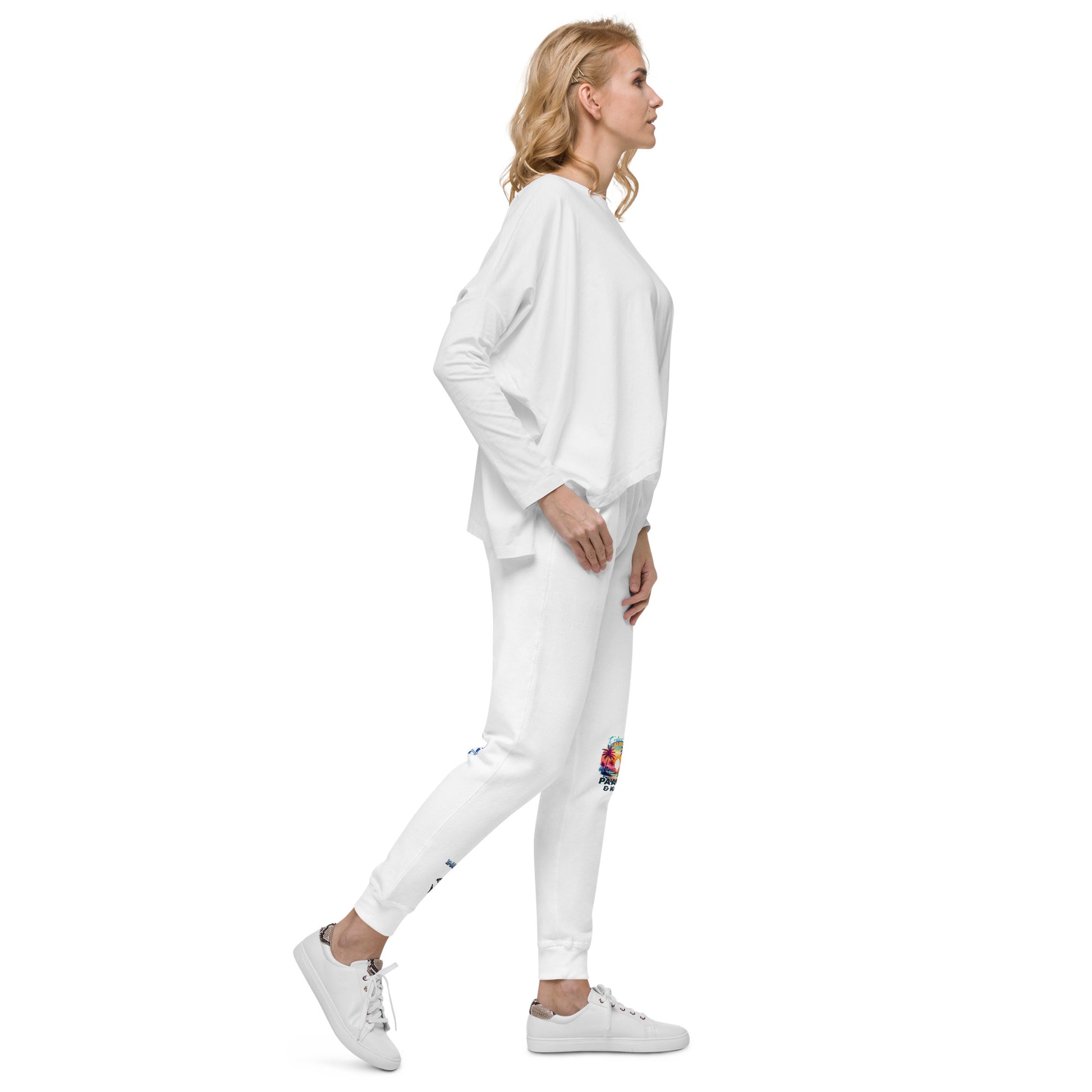Aloha Style Unisex fleece sweatpants Sweat Pants Pa'akai & Kukui
