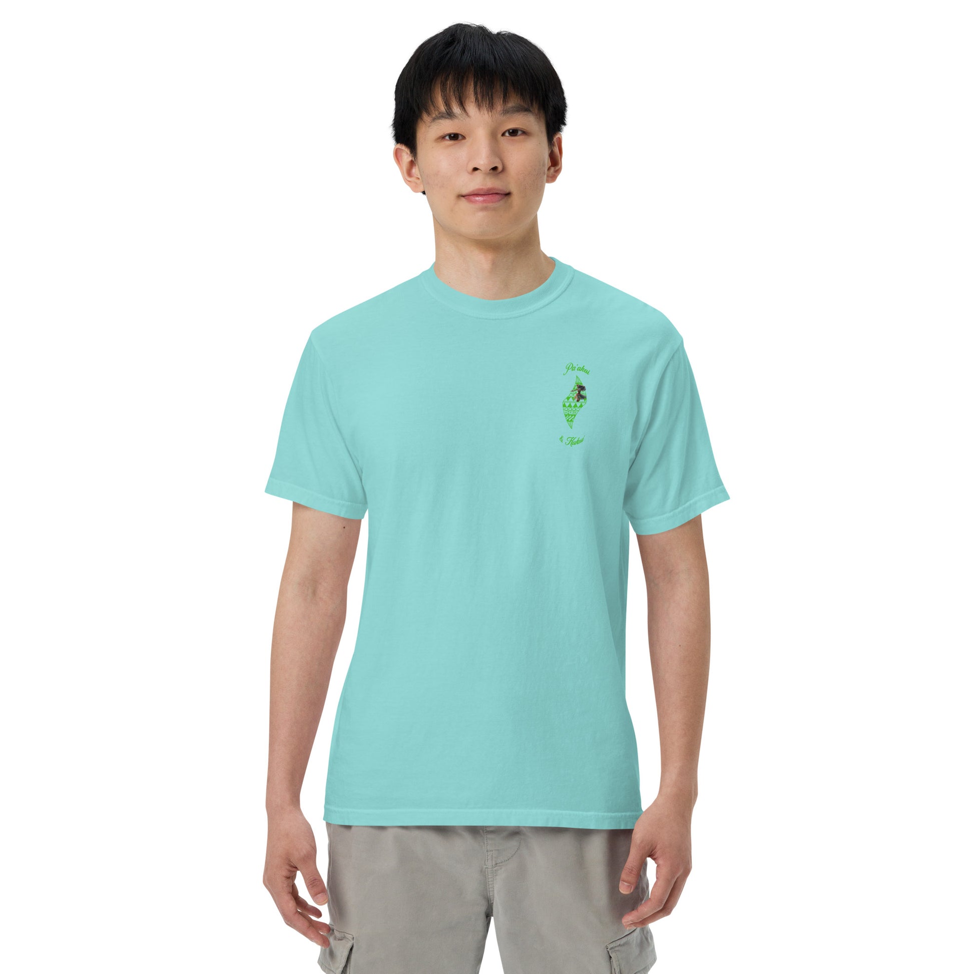 Pa'akai & Kukui Lū'au 'Ohana- garment-dyed heavyweight t-shirt T-shirt Pa'akai & Kukui