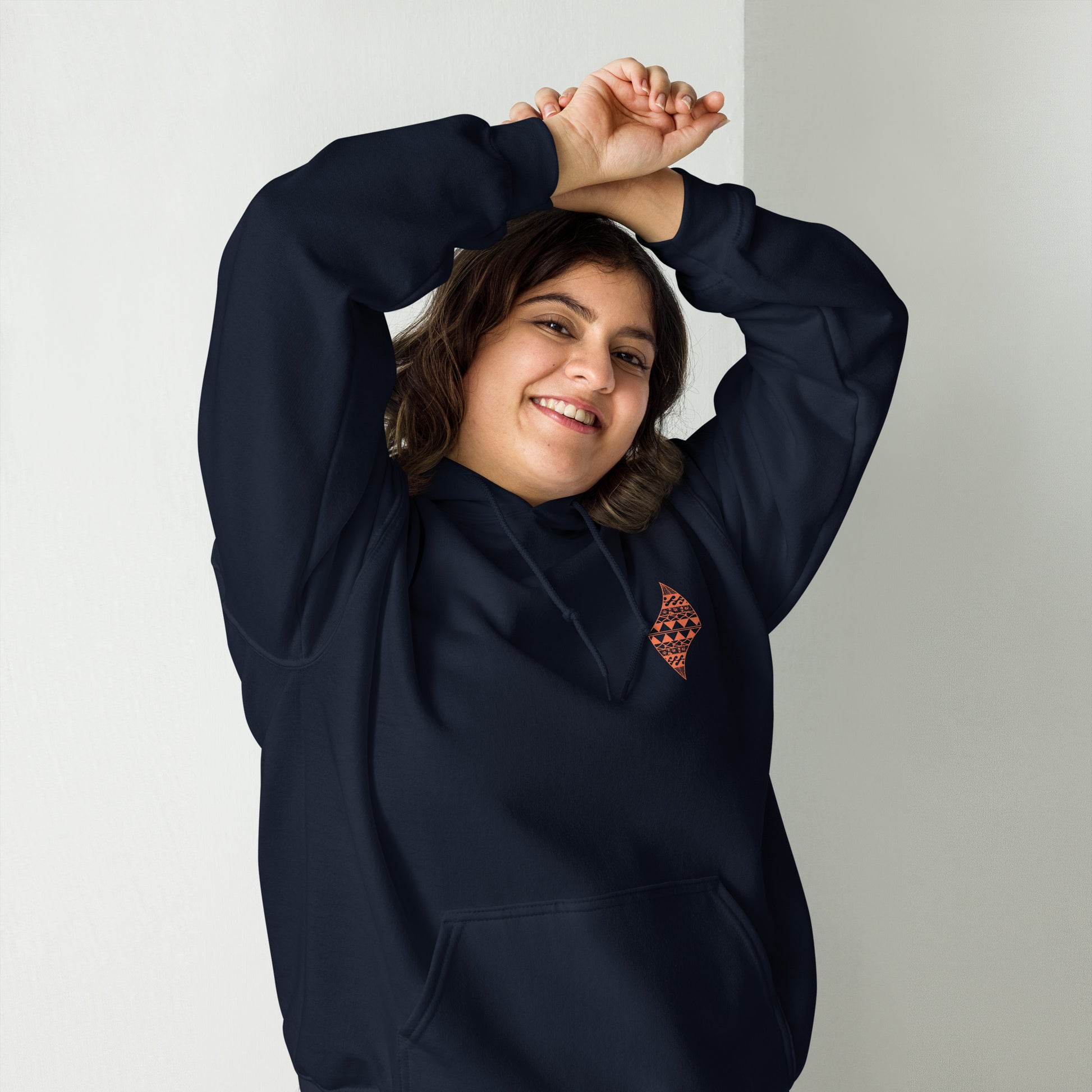 Tribal Sea Turtle Hoodie Pullover Hoodie Pa'akai & Kukui