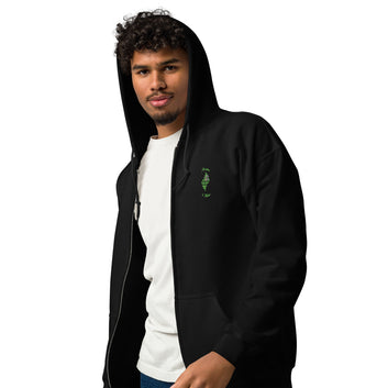 Pa'akai & Kukui Lū'au 'Ohana - heavy blend zip hoodie