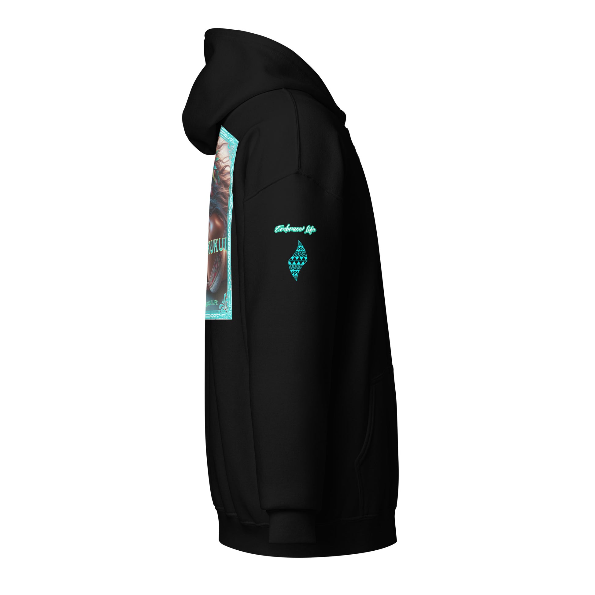 Hawaiian Surfer Chic Unisex heavy blend zip hoodie Zip Up Hoodie Pa'akai & Kukui