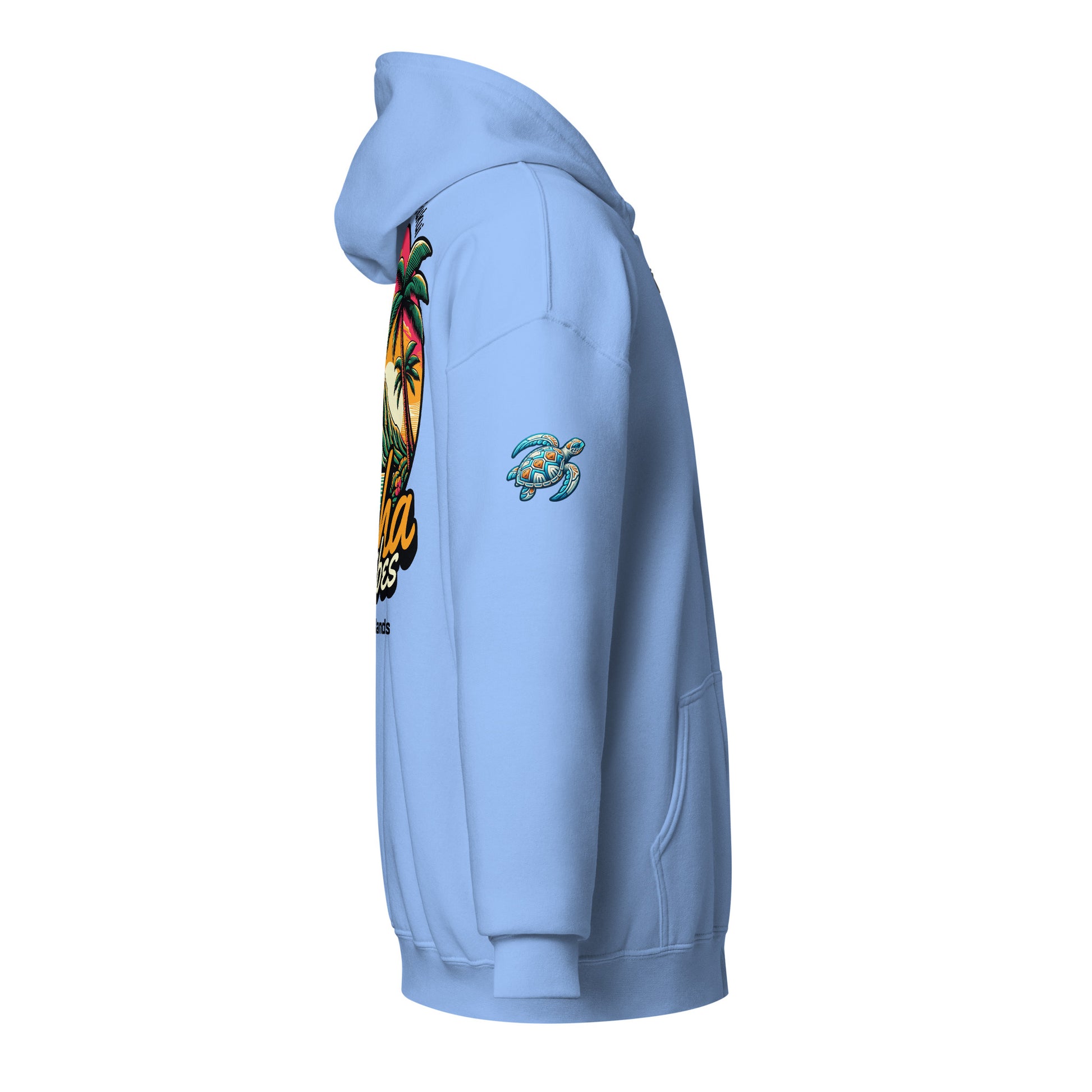 Aloha Vibes heavy blend zip hoodie - Womens Zip Up Hoodie Pa'akai & Kukui