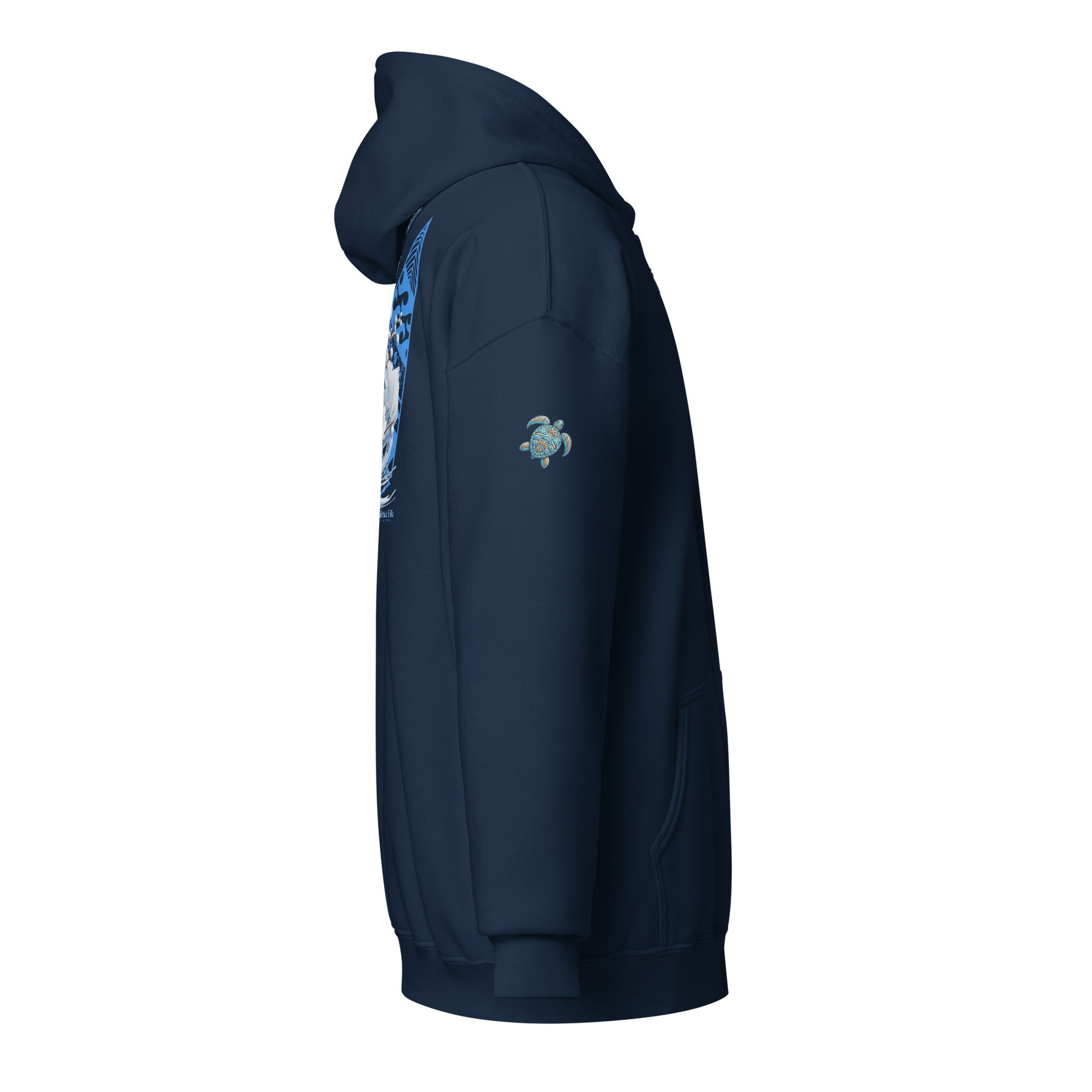 Japanese Cherry Blossom Hawaiian Zip-Up Hoodie — Aloha Streetwear Floral Design Zip Up Hoodie Pa'akai & Kukui