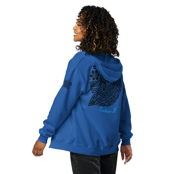 Aloha Spirit heavy blend zip hoodie