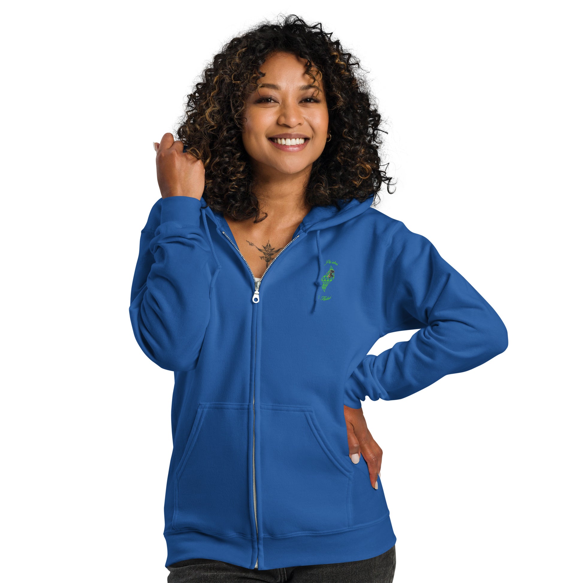 Pa'akai & Kukui Lū'au 'Ohana - heavy blend zip hoodie Zip Up Hoodie Pa'akai & Kukui