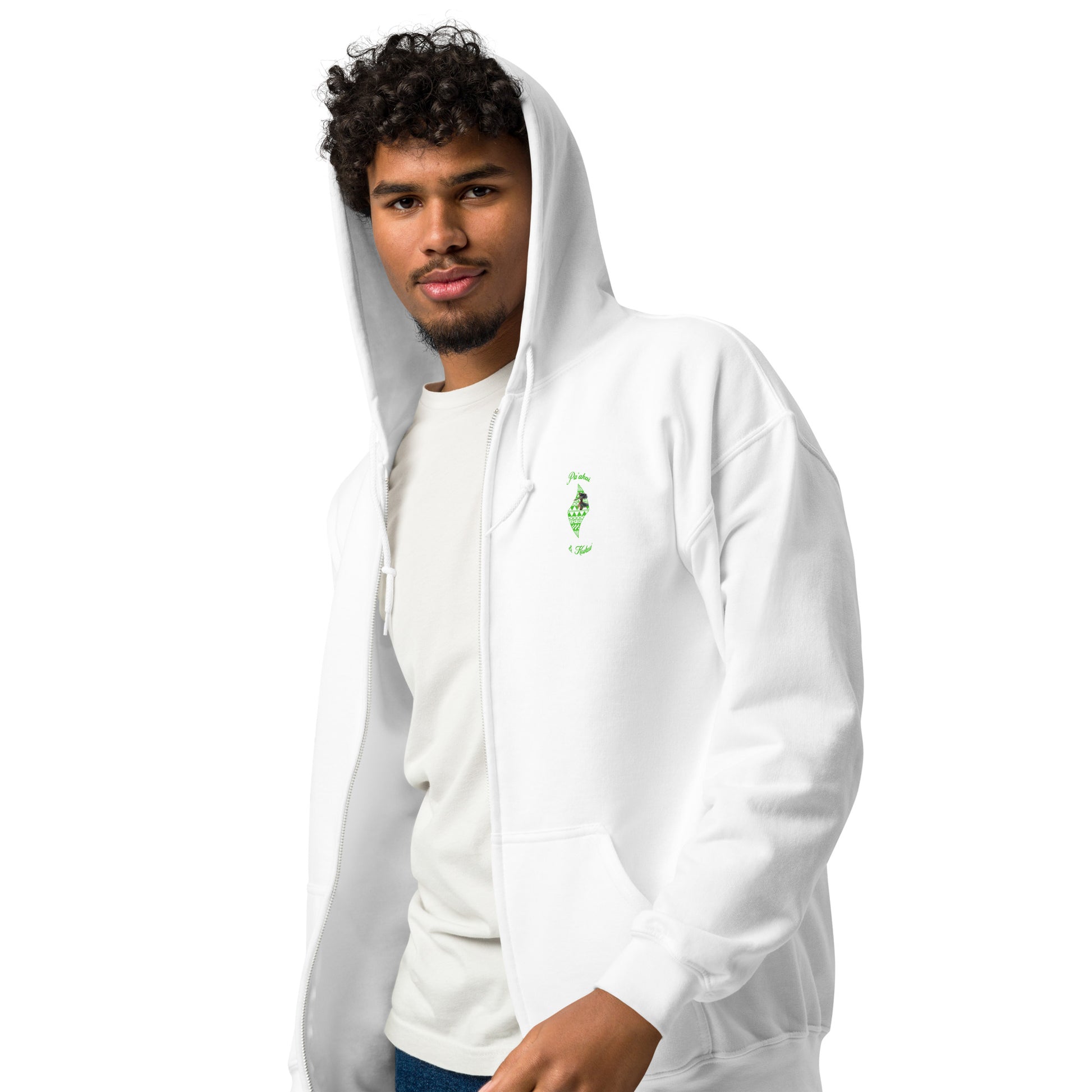 Pa'akai & Kukui Lū'au 'Ohana - heavy blend zip hoodie Zip Up Hoodie Pa'akai & Kukui
