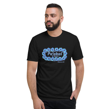 Pua aloalo T-Shirt T-shirt Pa'akai & Kukui Black S