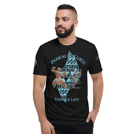 Hulahula T-Shirt T-shirt Pa'akai & Kukui Black S