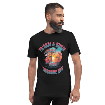 Nā makemake o ke kai T-Shirt T-shirt Pa'akai & Kukui Black S
