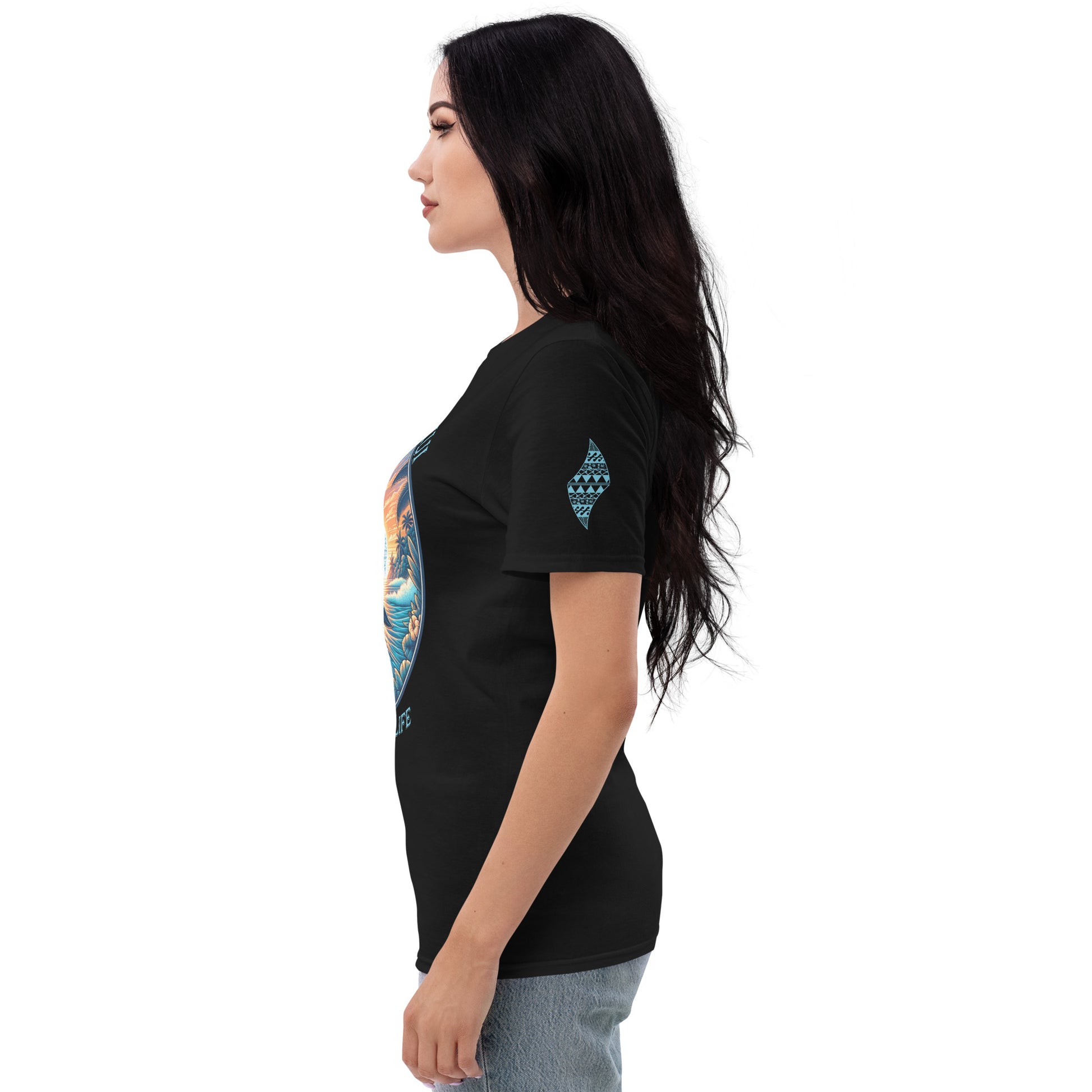 Honua nalu T-Shirt T-shirt Pa'akai & Kukui