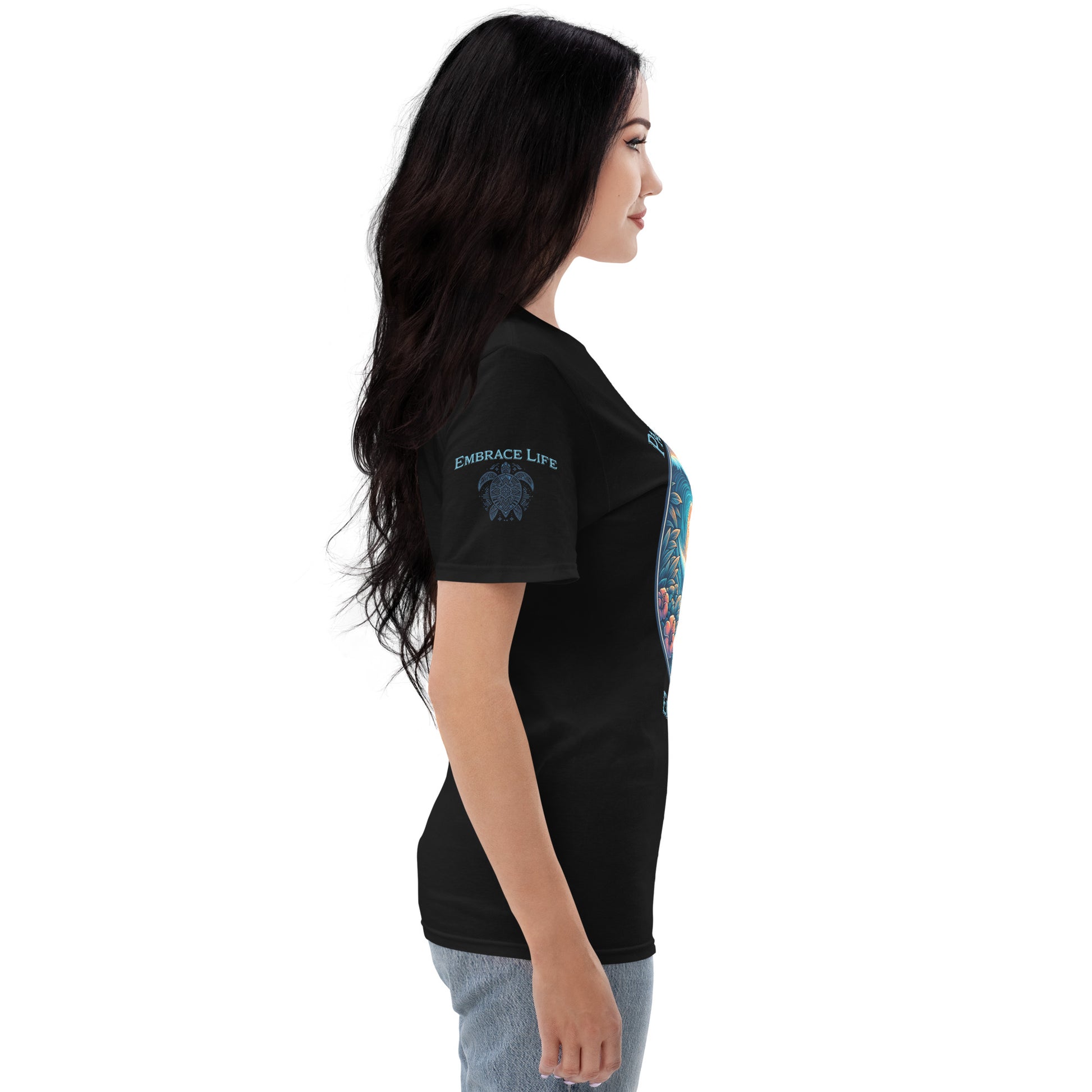 Honua nalu T-Shirt T-shirt Pa'akai & Kukui