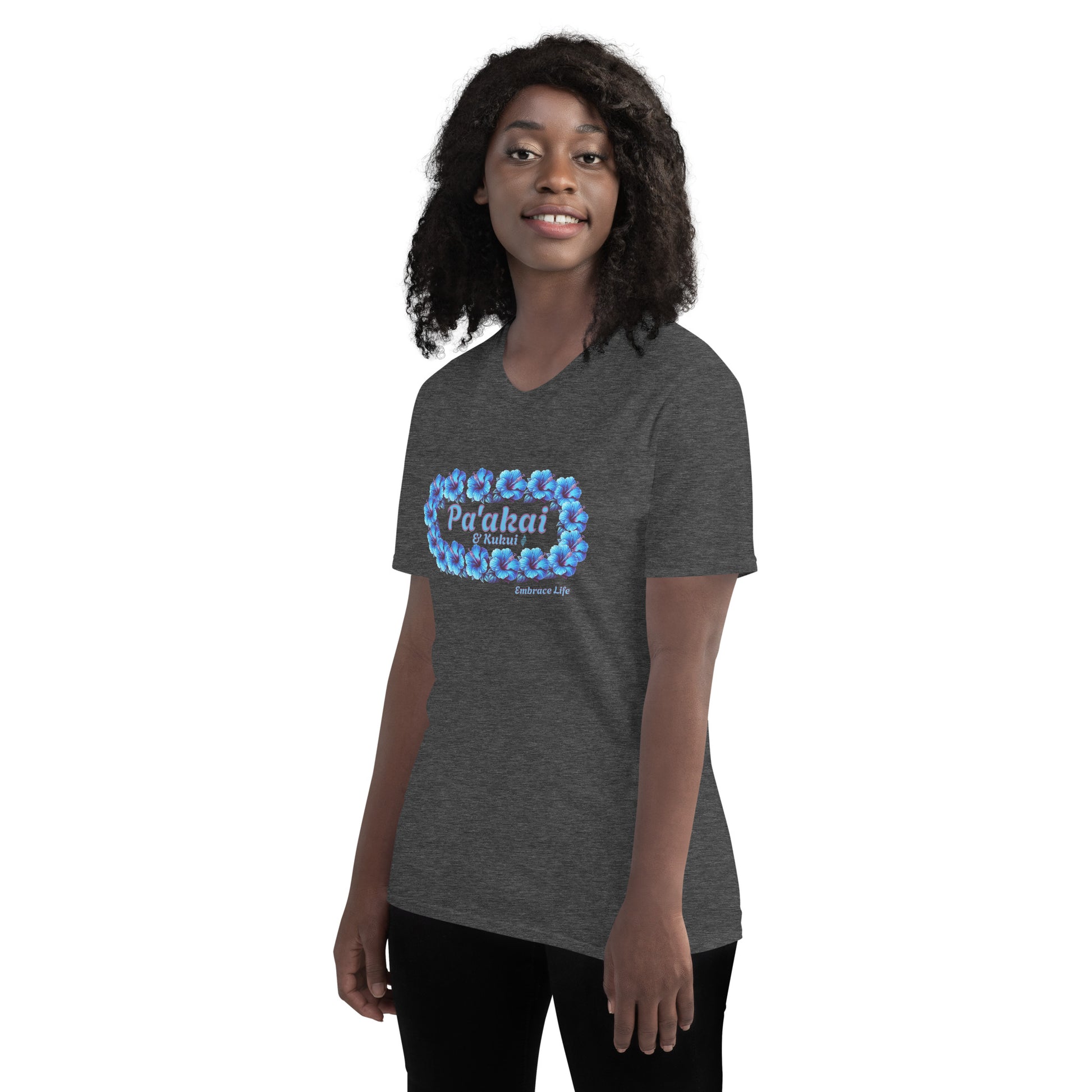 Pua aloalo T-Shirt T-shirt Pa'akai & Kukui