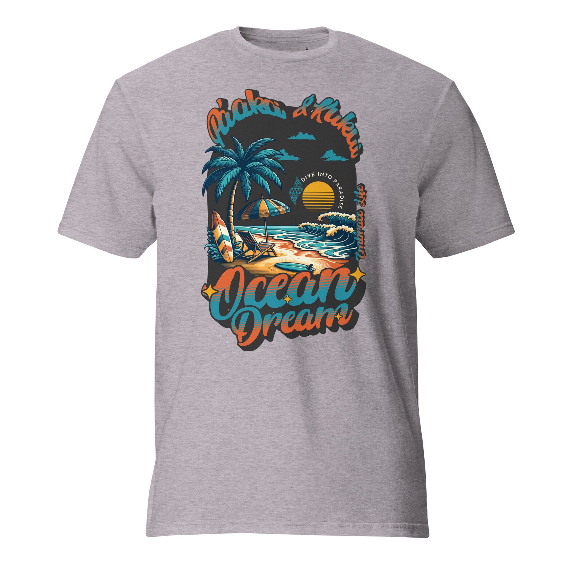 Moemoeā Kai T-Shirt T-shirt Pa'akai & Kukui