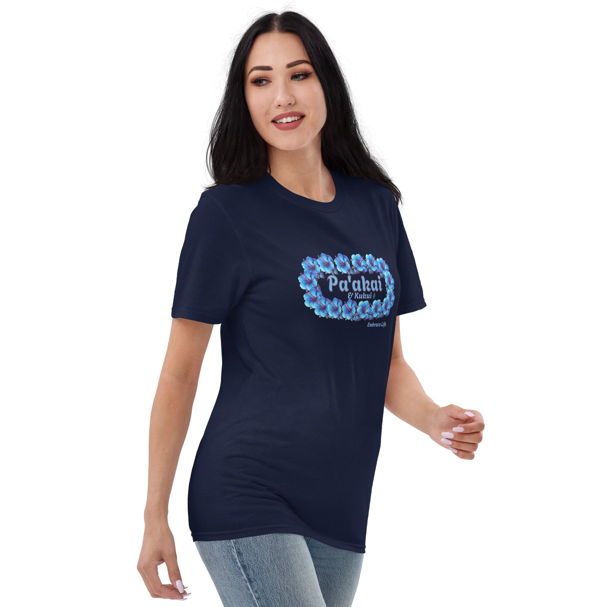Pua aloalo T-Shirt T-shirt Pa'akai & Kukui