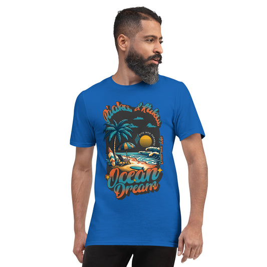 Moemoeā Kai T-Shirt T-shirt Pa'akai & Kukui Blue S
