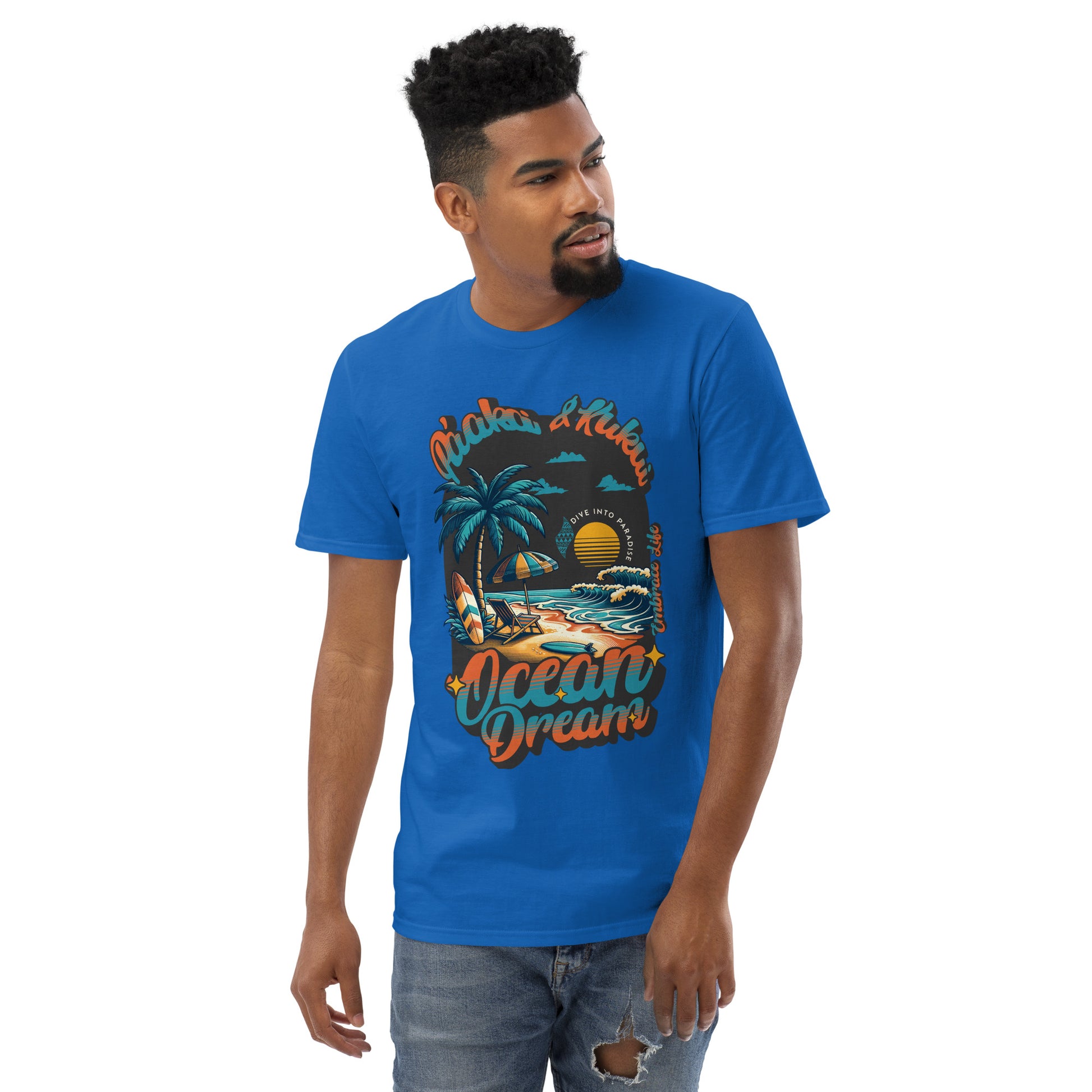 Moemoeā Kai T-Shirt T-shirt Pa'akai & Kukui