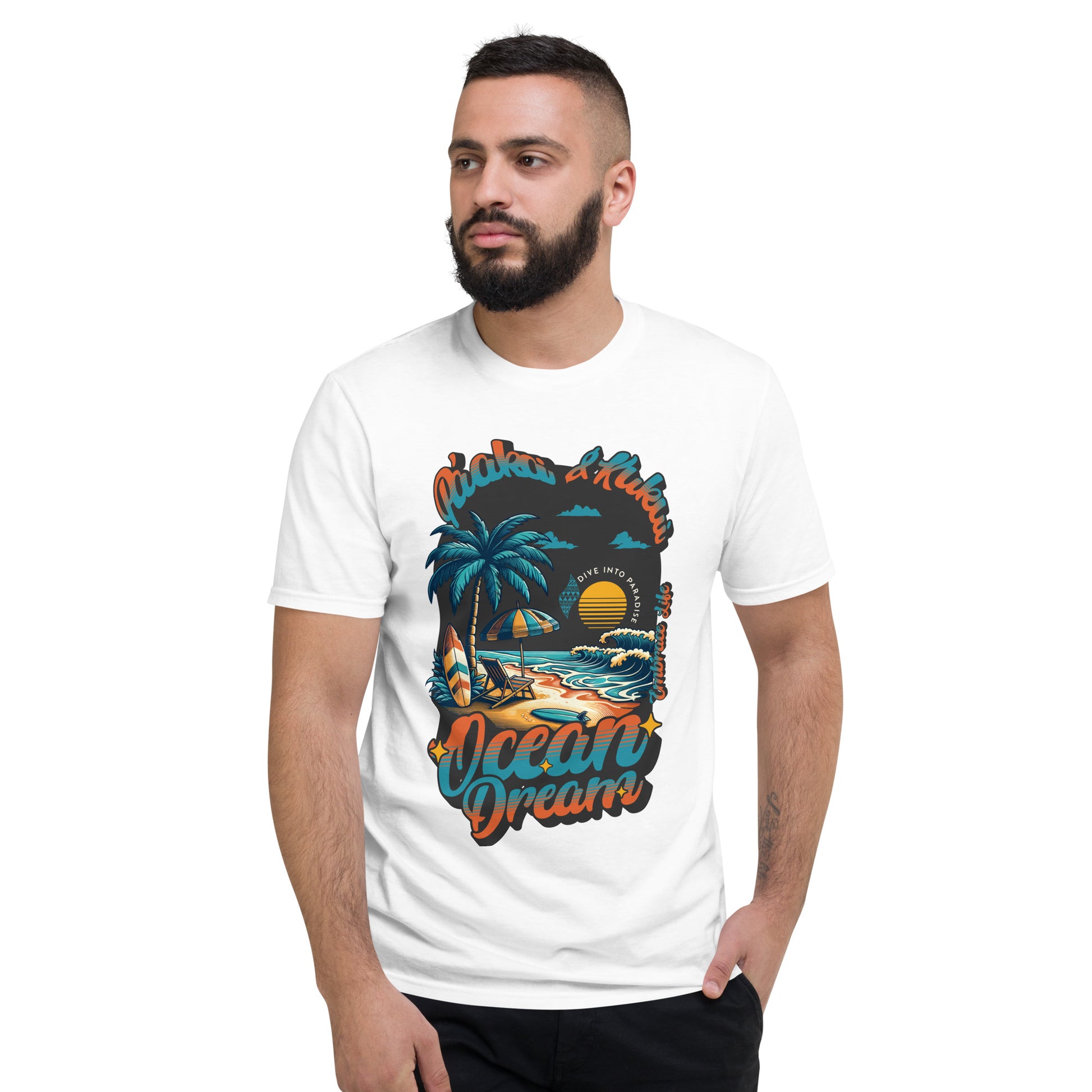 Moemoeā Kai T-Shirt T-shirt Pa'akai & Kukui
