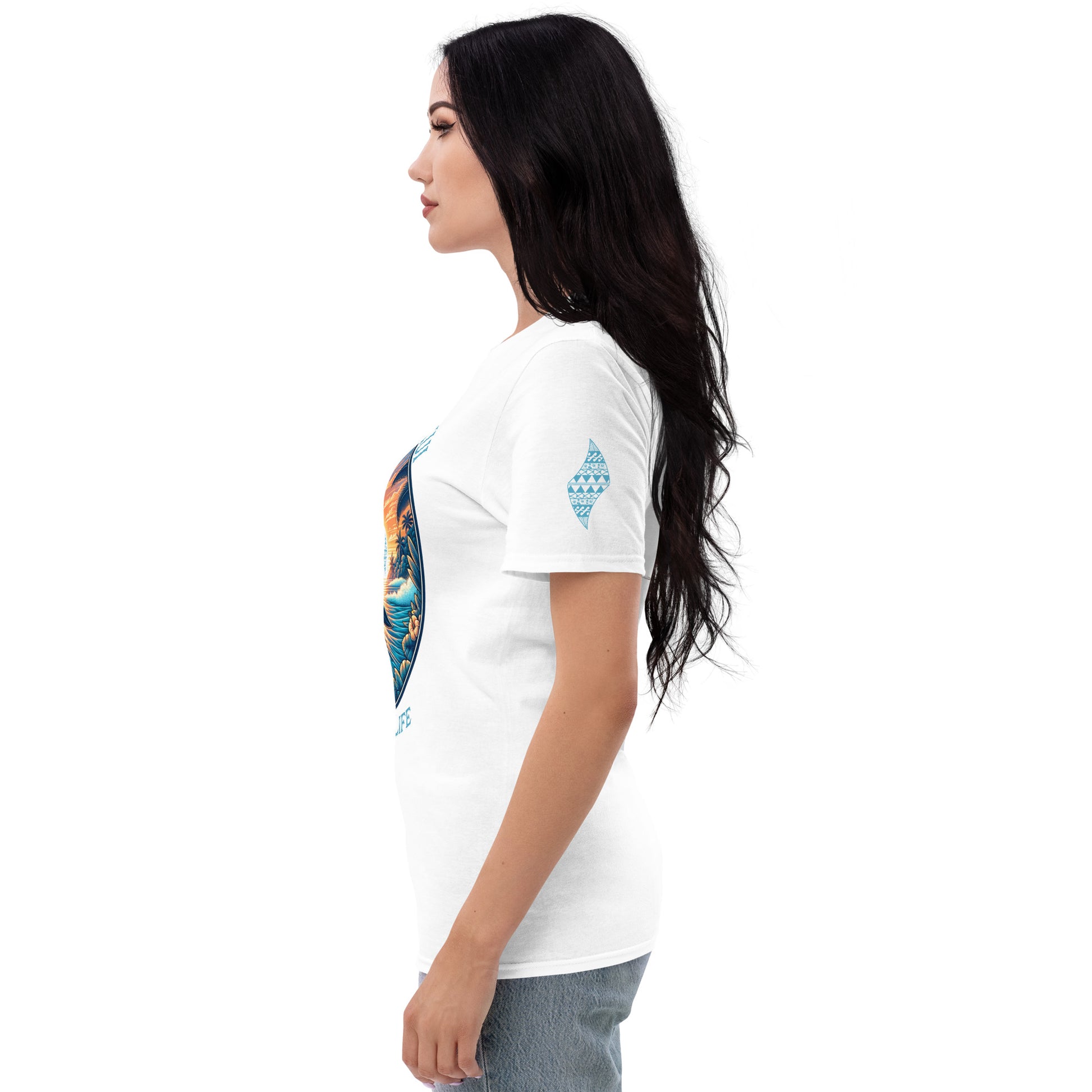 Honua nalu T-Shirt T-shirt Pa'akai & Kukui