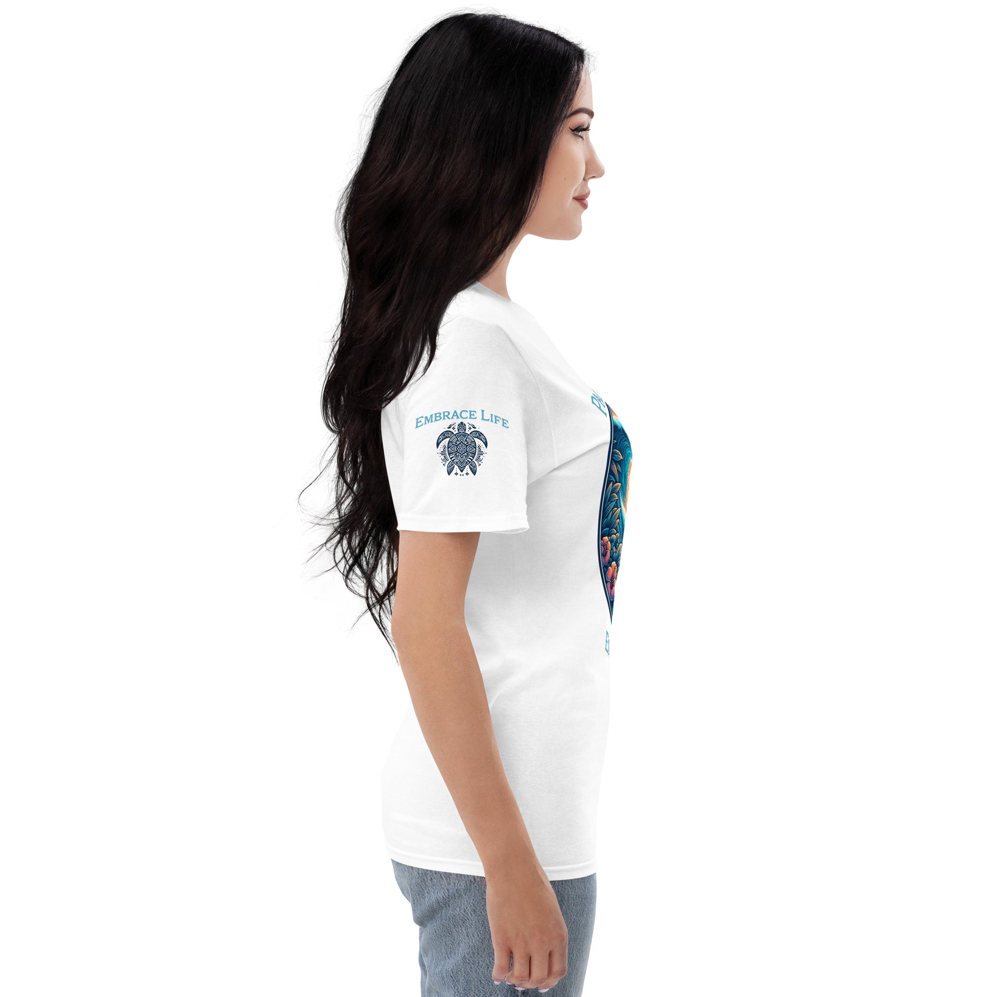 Honua nalu T-Shirt T-shirt Pa'akai & Kukui