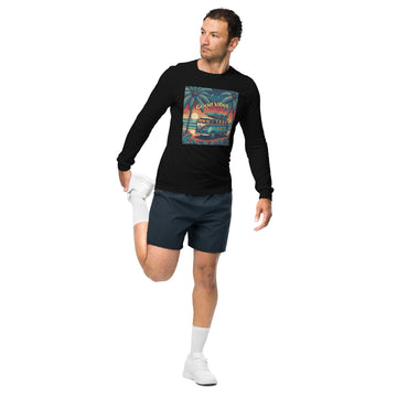 VW Good Vibes Long Sleeve Tee Long Sleeve T-shirt Pa'akai & Kukui Black XS