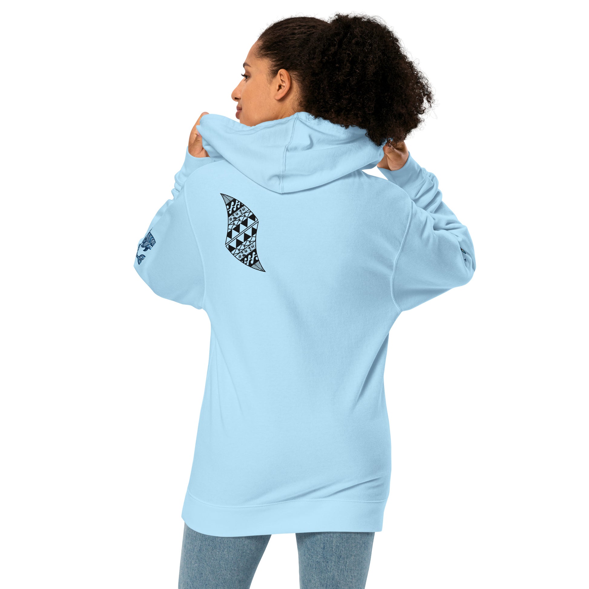 Aloha Vibes - Unisex midweight hoodie Pullover Hoodie Pa'akai & Kukui