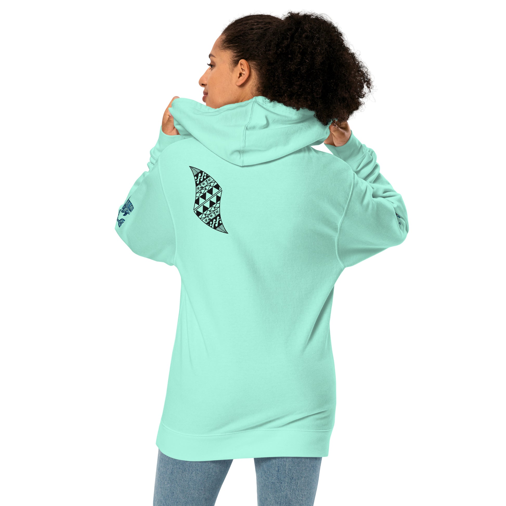 Aloha Vibes - Unisex midweight hoodie Pullover Hoodie Pa'akai & Kukui