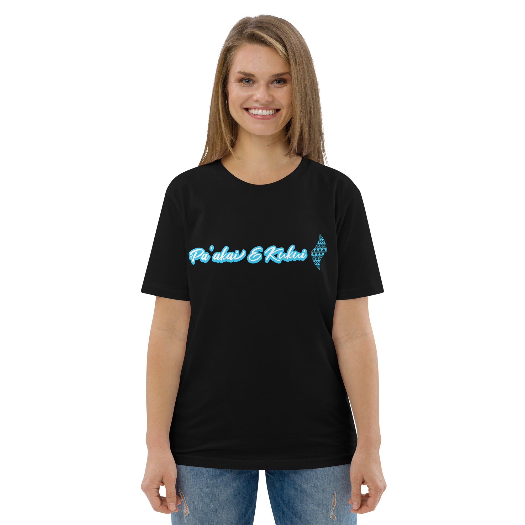 Embrace Life - Organic Cotton T-shirt T-shirt Pa'akai & Kukui Black S