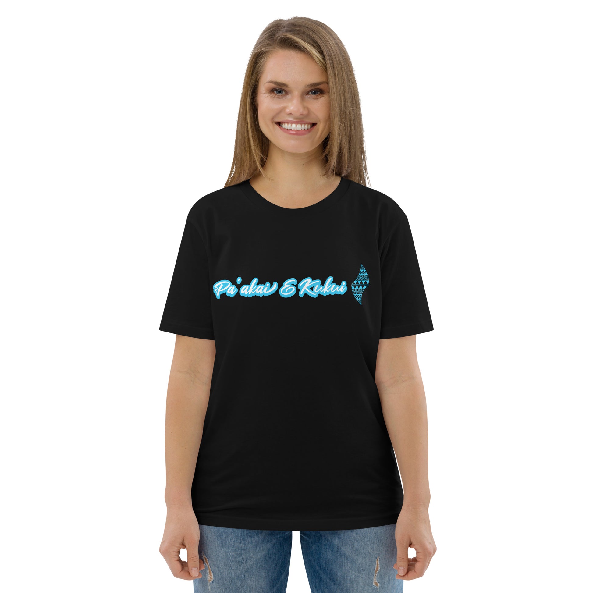 Embrace Life - Organic Cotton T-shirt T-shirt Pa'akai & Kukui Black S