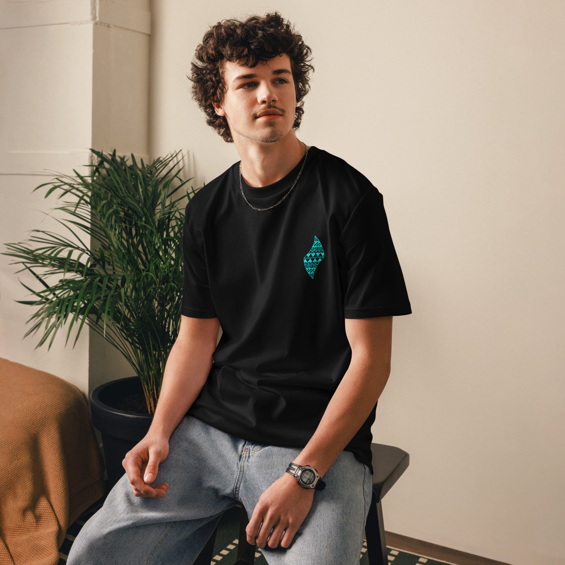 Pa'akai & Kukui Logo - Unisex organic cotton t-shirt T-shirt Pa'akai & Kukui Black S