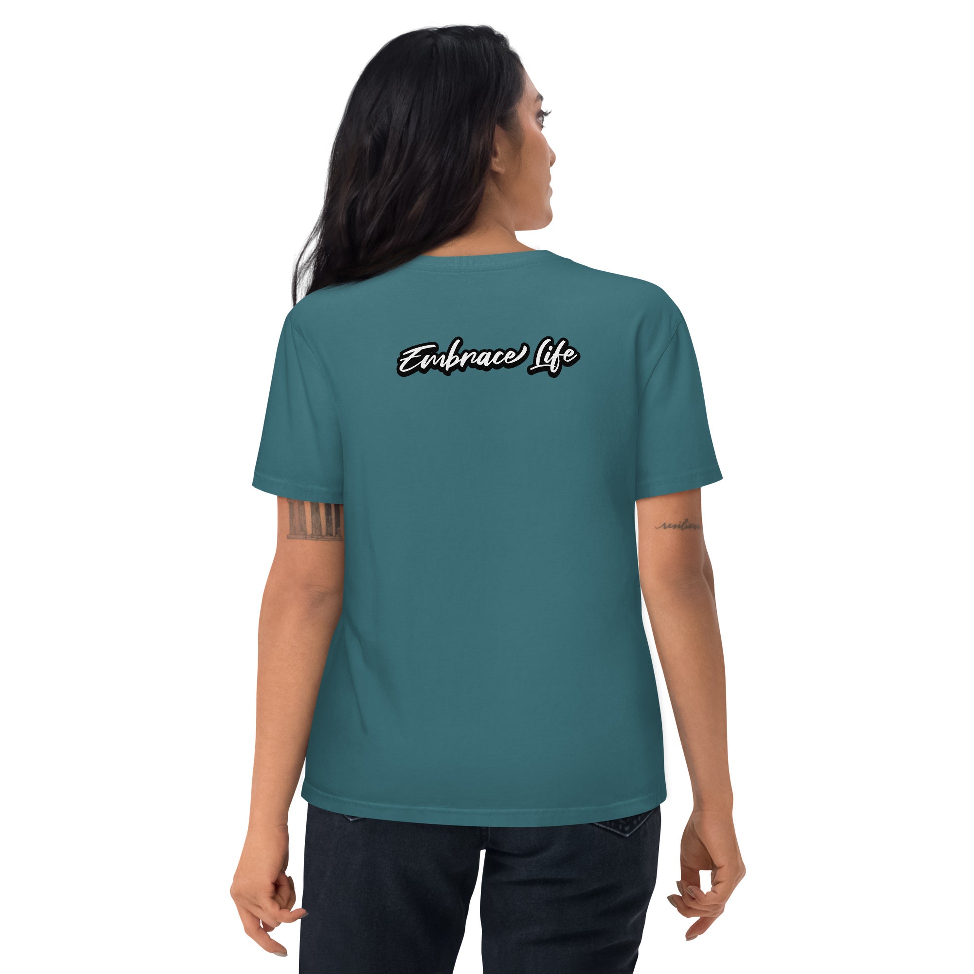 Embrace Life Organic Cotton T-shirt T-shirt Pa'akai & Kukui