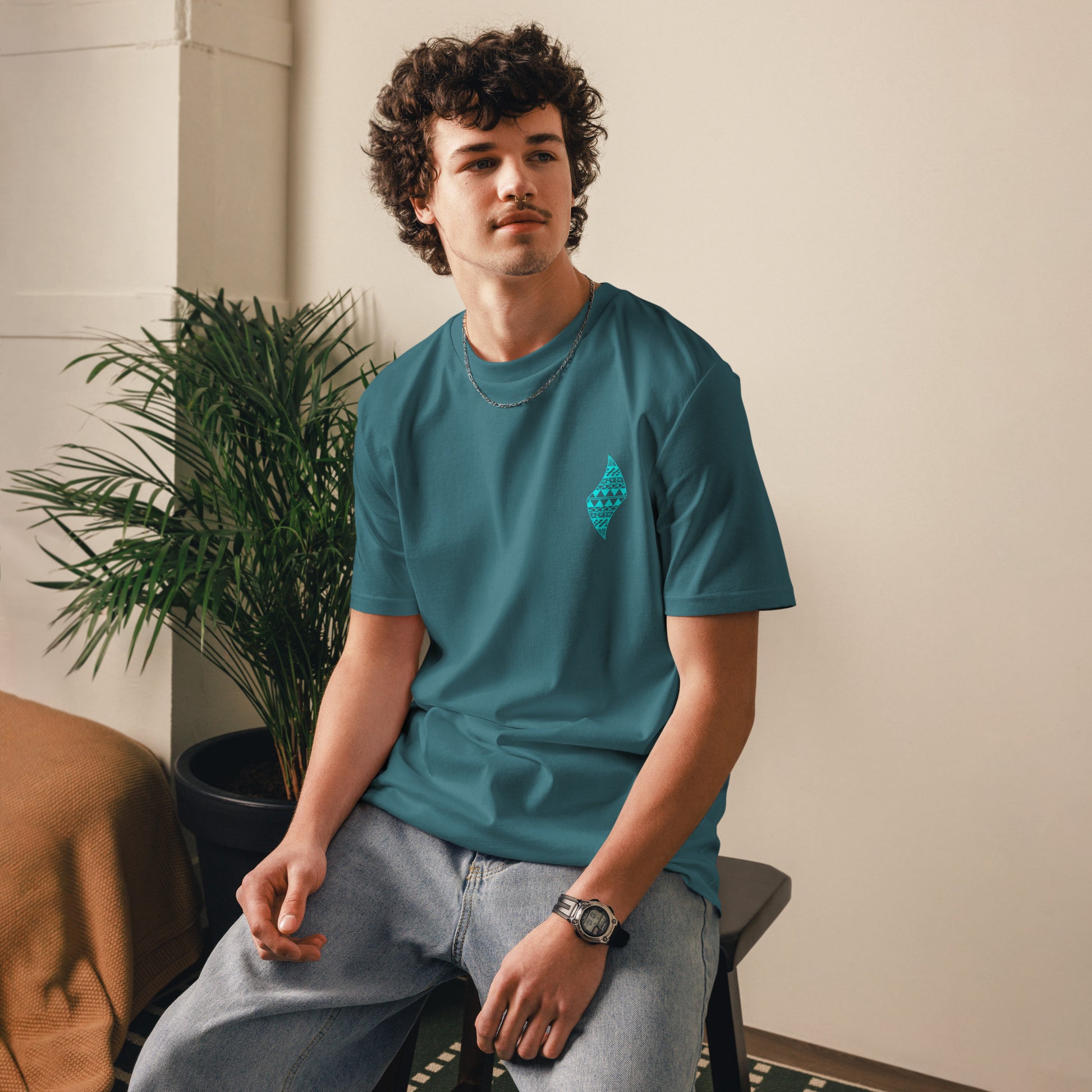 Pa'akai & Kukui Logo - Unisex organic cotton t-shirt T-shirt Pa'akai & Kukui Stargazer S