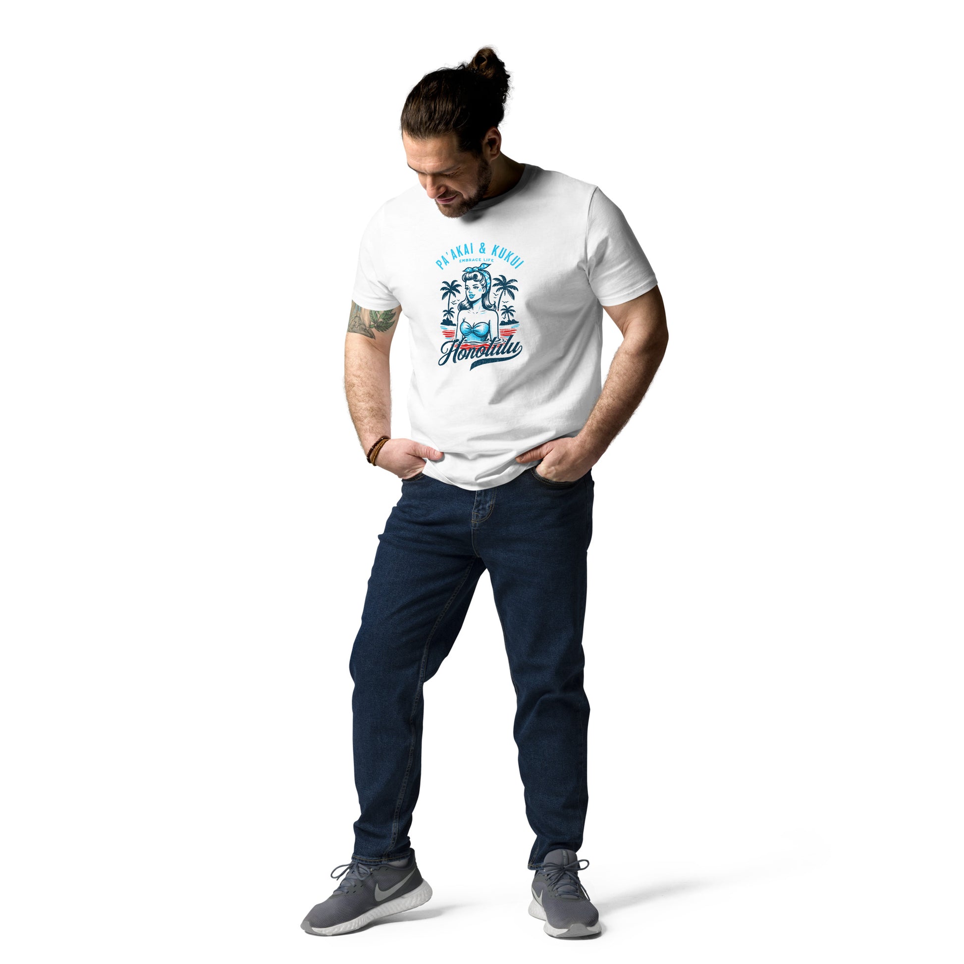 Honolulu Tee T-shirt Pa'akai & Kukui